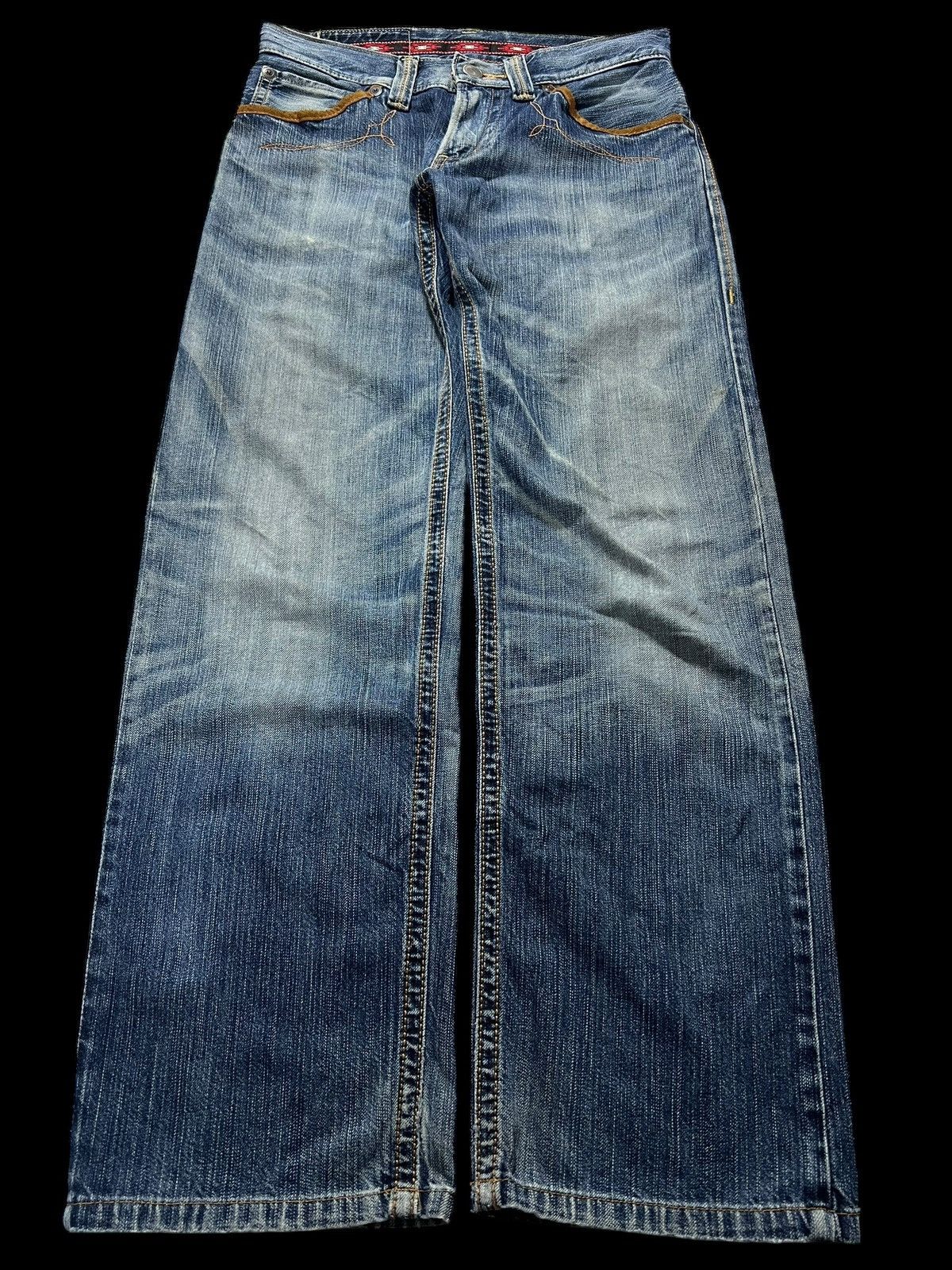 Edwin × If Six Was Nine 💥Baggy💥Vintage Edwin Exclusive Vintage Navajo Jeans Size US 29 - 1 Thumbnail