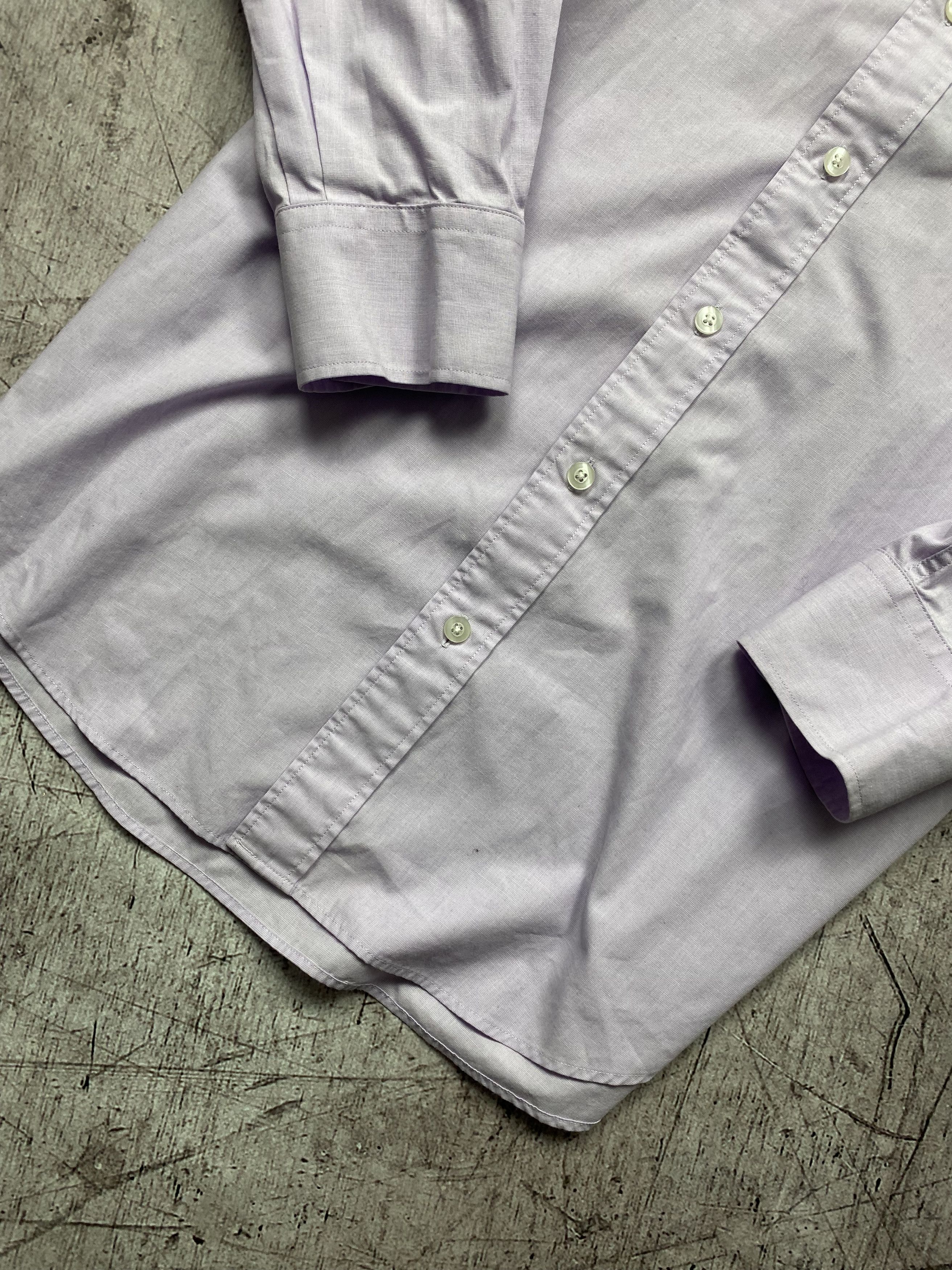 Yves Saint Laurent Yves Saint Laurent Vintage Mens Long Sleeve Shirt YSL Size US XL / EU 56 / 4 - 3 Thumbnail