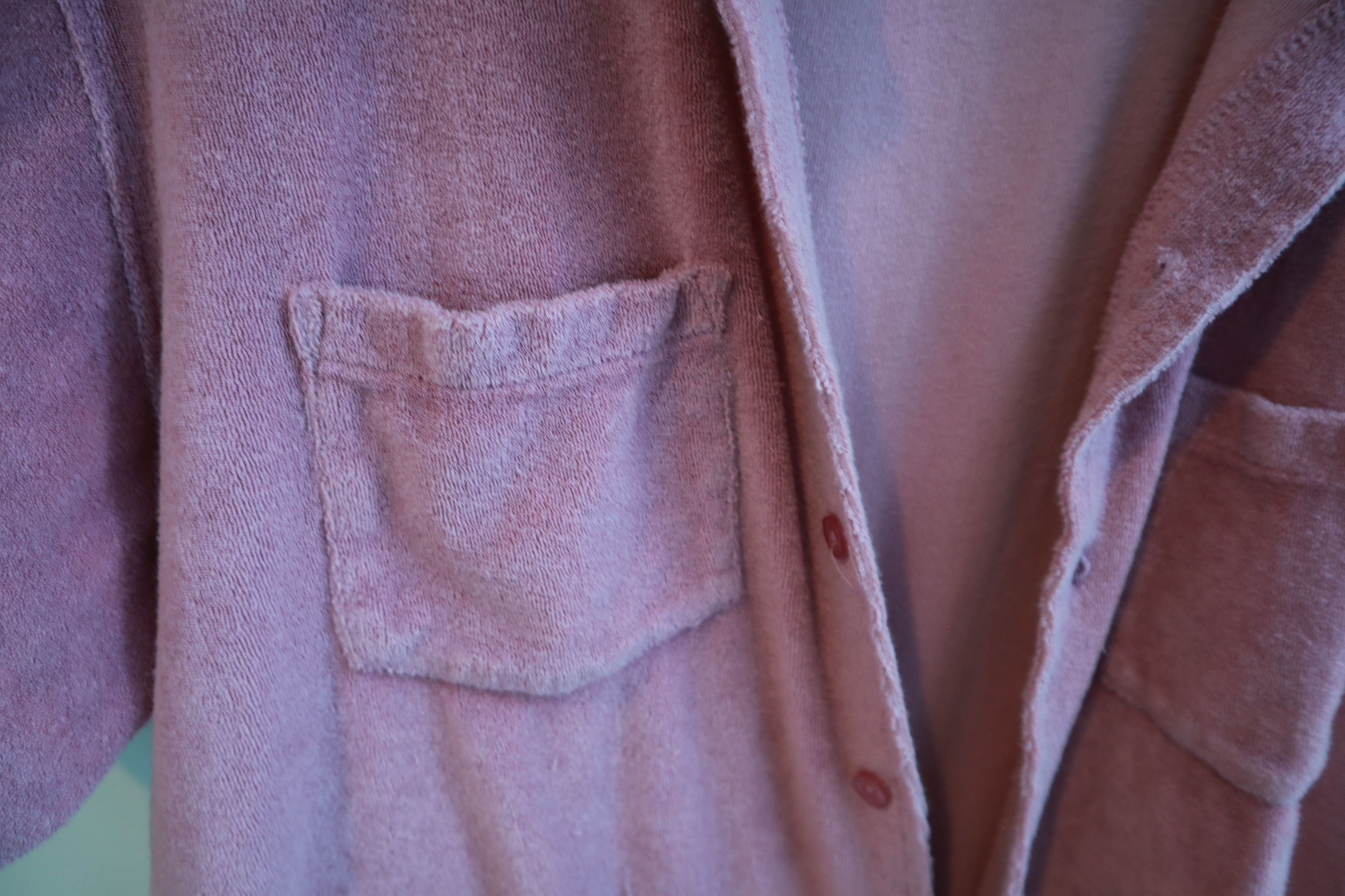 Stussy Stussy Pink Terrycloth Short Sleeve Button Up Size US M / EU 48-50 / 2 - 5 Thumbnail