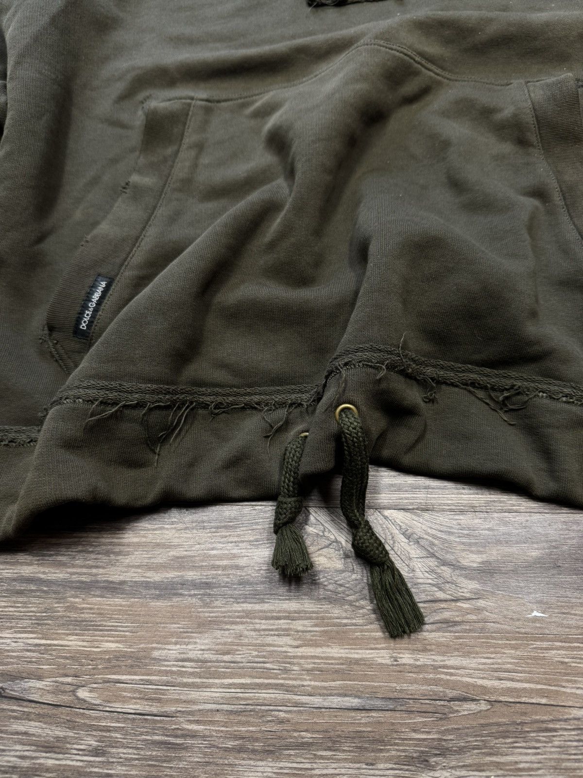 Dolce & Gabbana Dolce & Gabbana Hybrid Pullover Hoodie Size US L / EU 52-54 / 3 - 4 Thumbnail