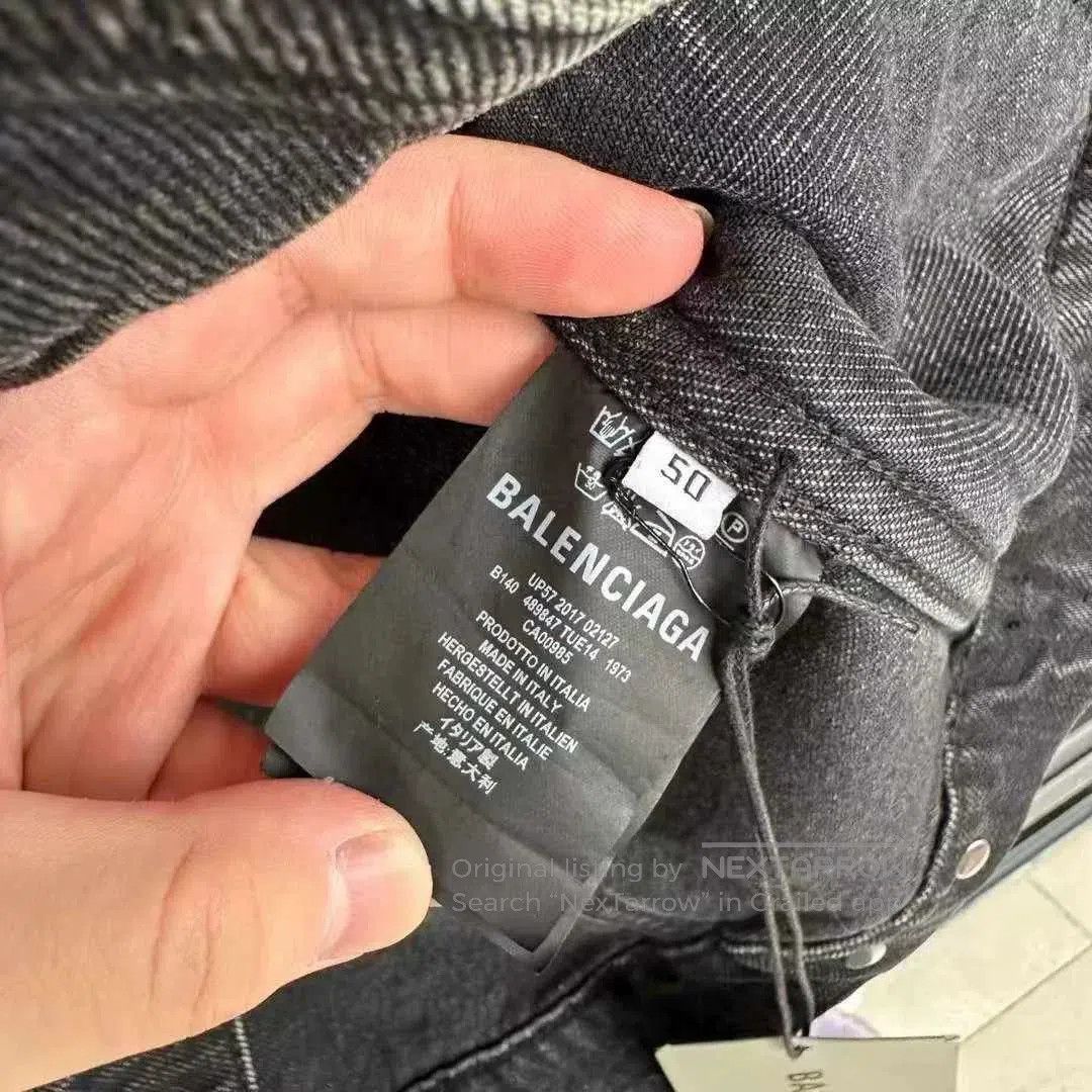 Balenciaga Balenciaga Sinners Denim Jacket. Size US M / EU 48-50 / 2 - 2 Thumbnail