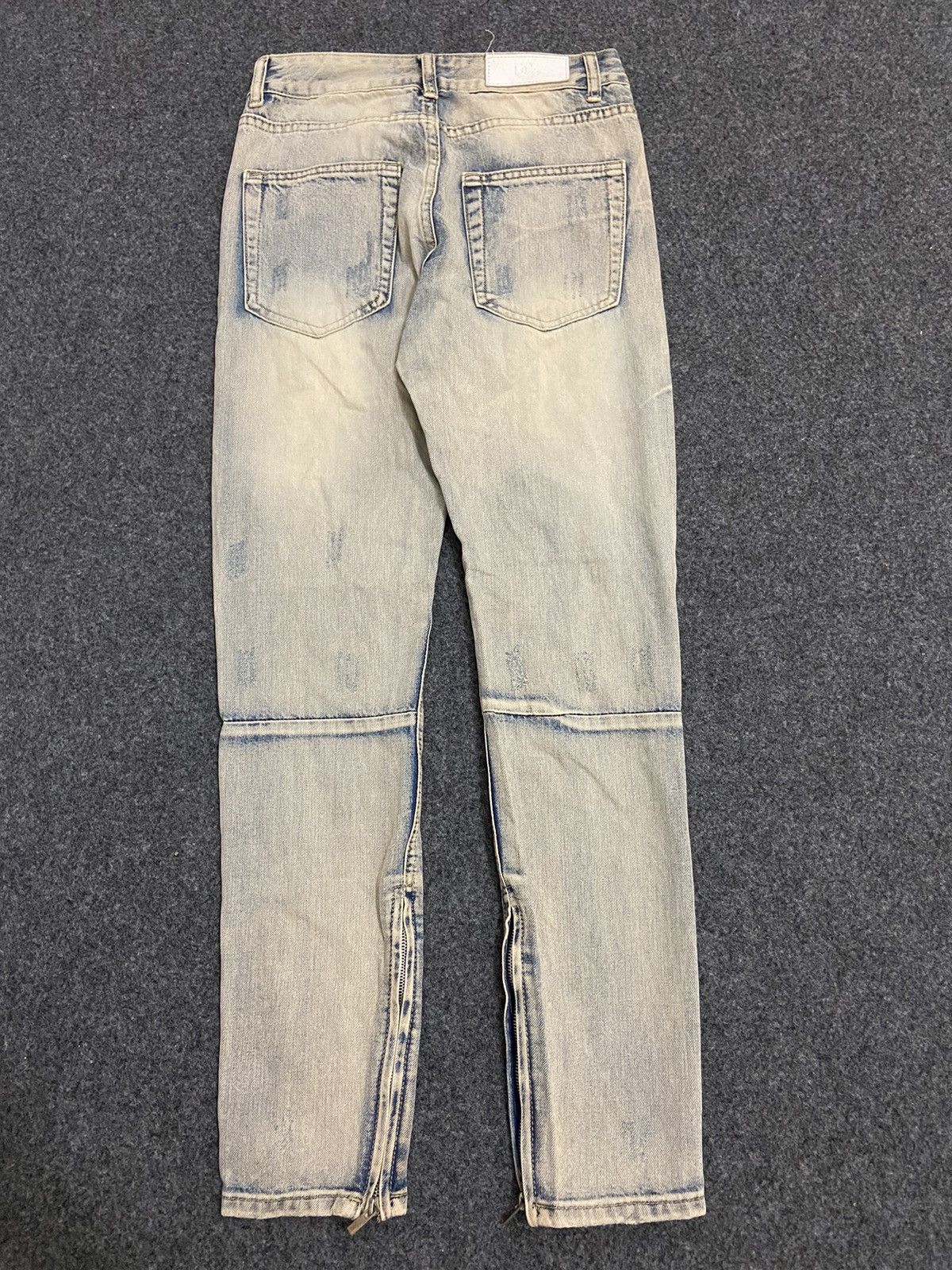 Hysteric Glamour × If Six Was Nine × Le Grande Bleu (L.G.B.) Black of exit denim pants desetresed rider Size US 27 - 7 Thumbnail