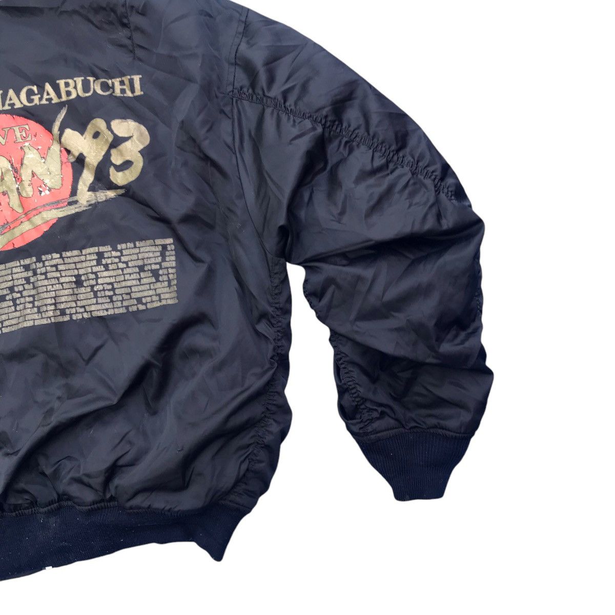 Band Tees × Japanese Brand × Vintage Rare Vintage 90s Tsuyoshi Nagabuchi Live Japan 1993 Ma1 Size US L / EU 52-54 / 3 - 3 Thumbnail