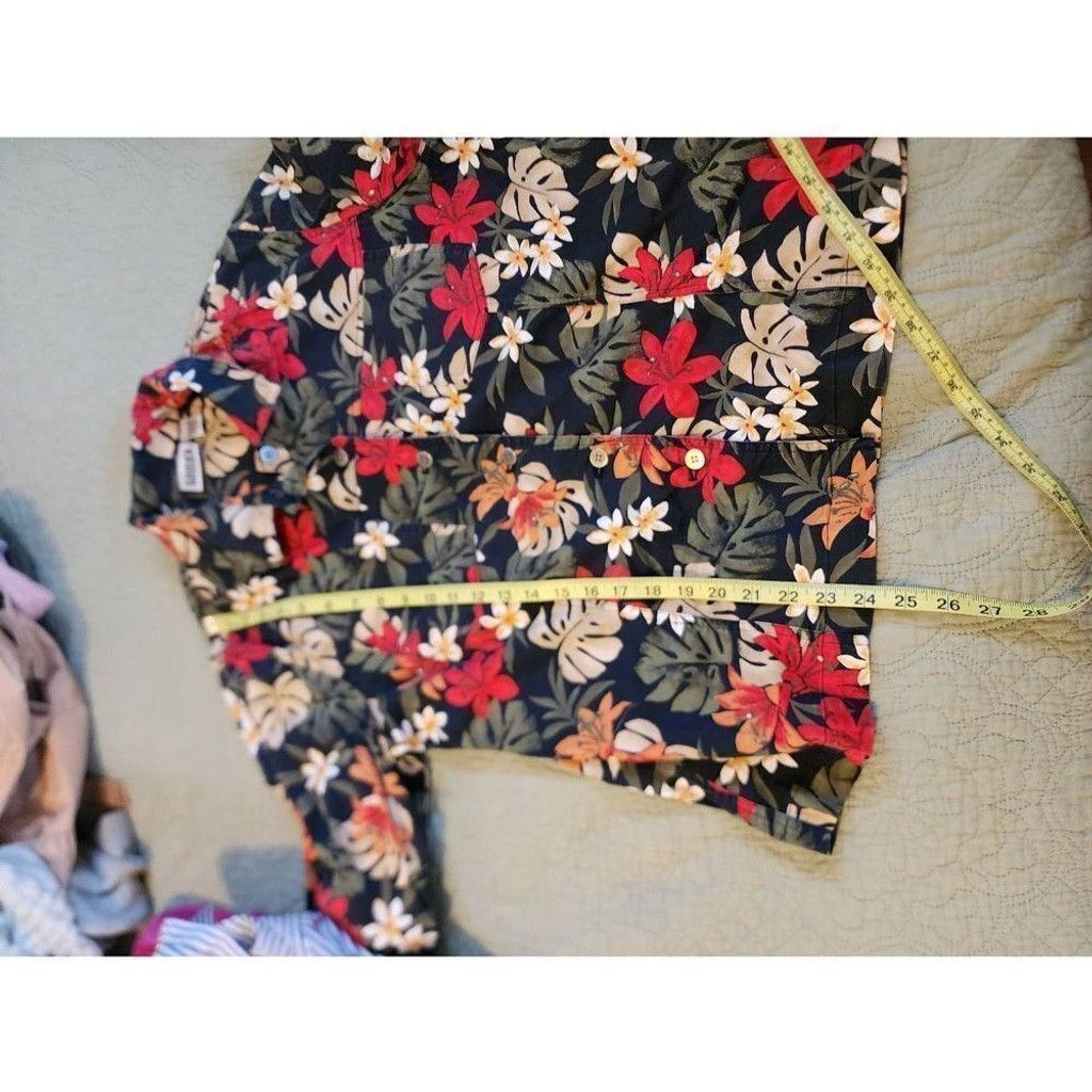 Chicos Chico's Floral Blouse Size L / US 10 / IT 46 - 6 Thumbnail
