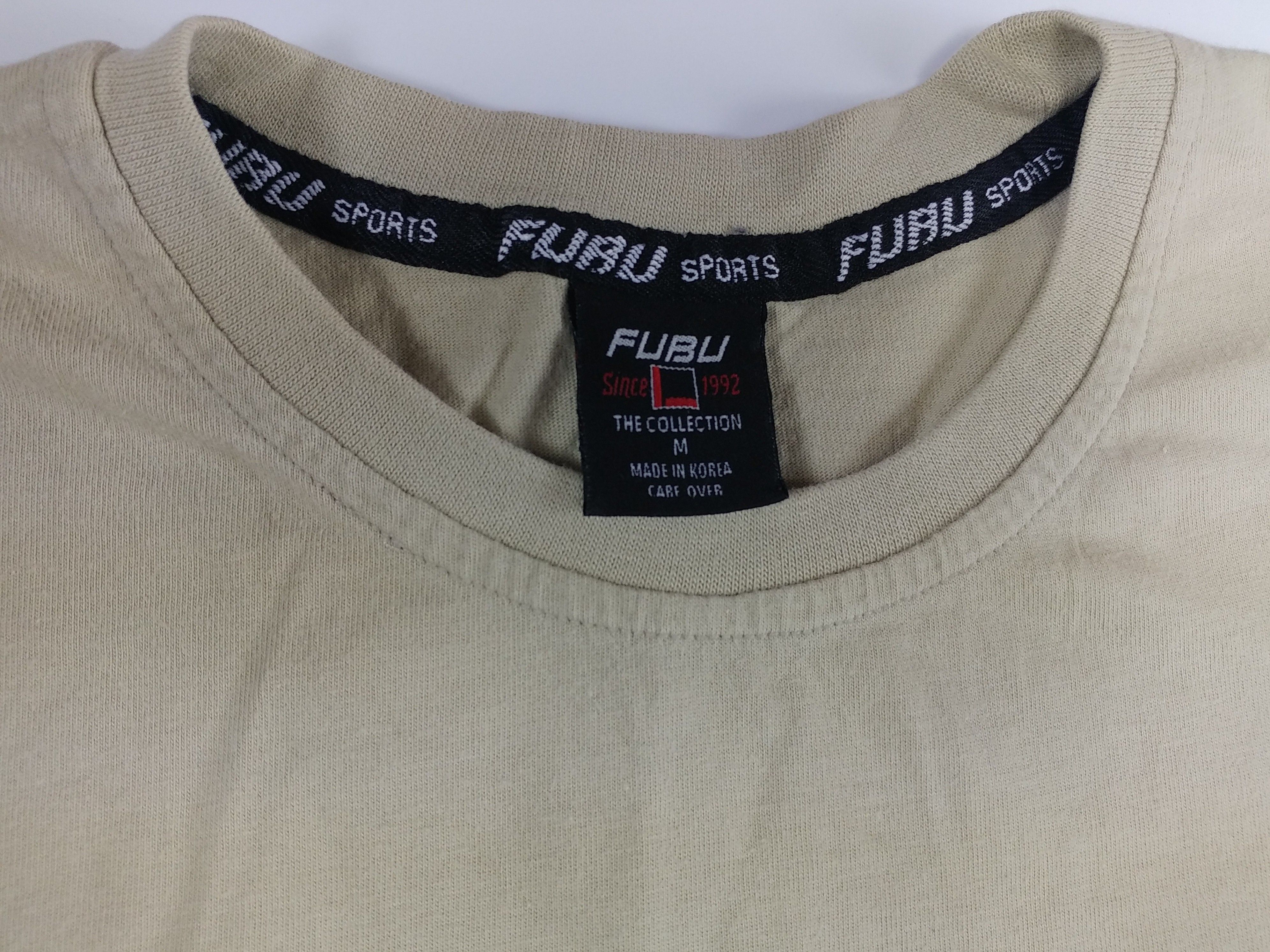 Fubu FUBU jersey, beige, vintage hip hop t-shirt, 90s hip hop M Size US M / EU 48-50 / 2 - 7 Thumbnail