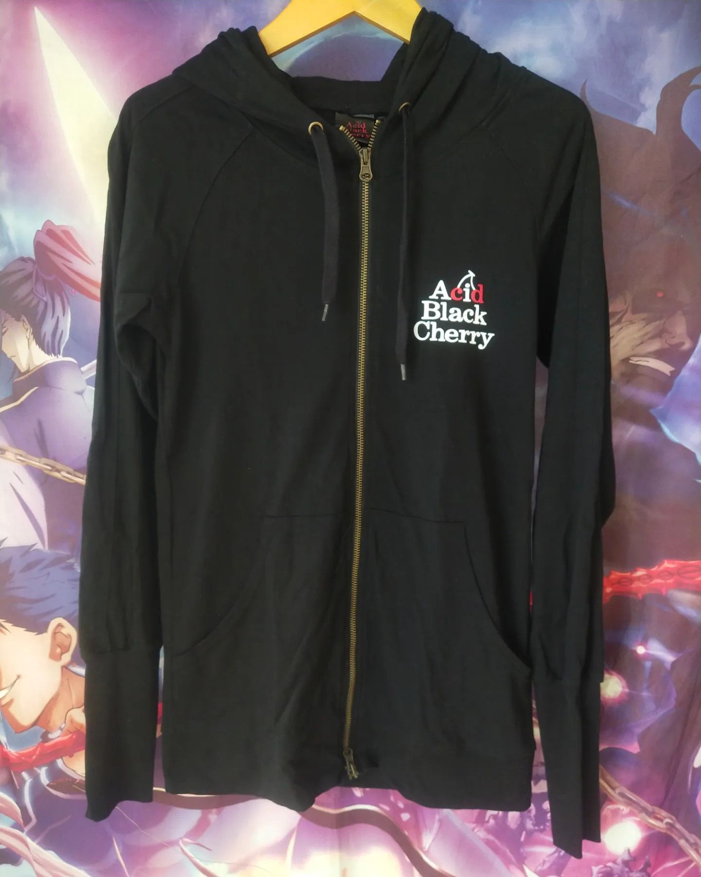 Hysteric Glamour Acid Black Cherry Suck You Band V-Kei Hoodie Japan Size US S / EU 44-46 / 1 - 1 Thumbnail