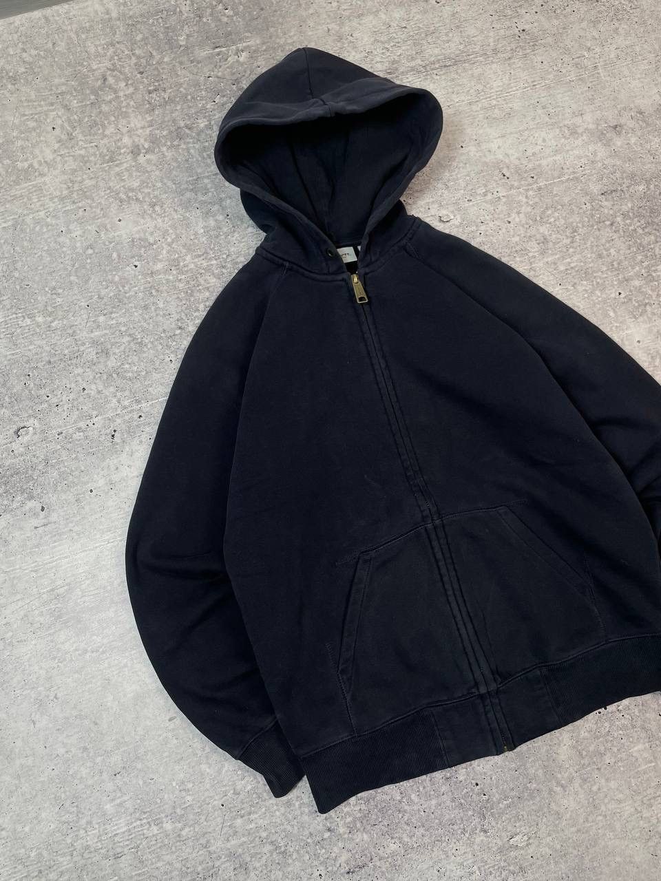 Carhartt Vintage Carhartt Workwear Navy Zip Up Hoodie Y2K Size US S / EU 44-46 / 1 - 2 Thumbnail