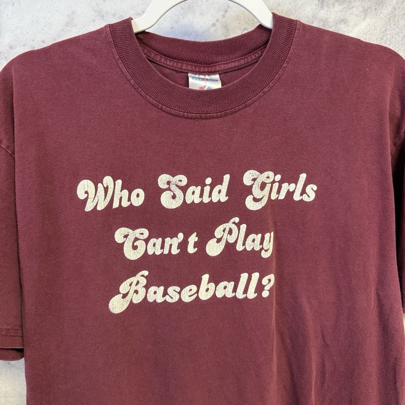 Vintage Vintage Texas Aggies Softball Shirt Who Says Girls Dont Play Size US L / EU 52-54 / 3 - 1 Thumbnail