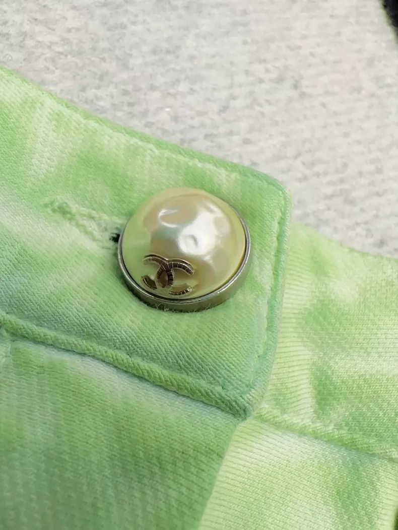 Chanel Chanel Green casual trousers Size 42" / US 20 - 5 Thumbnail