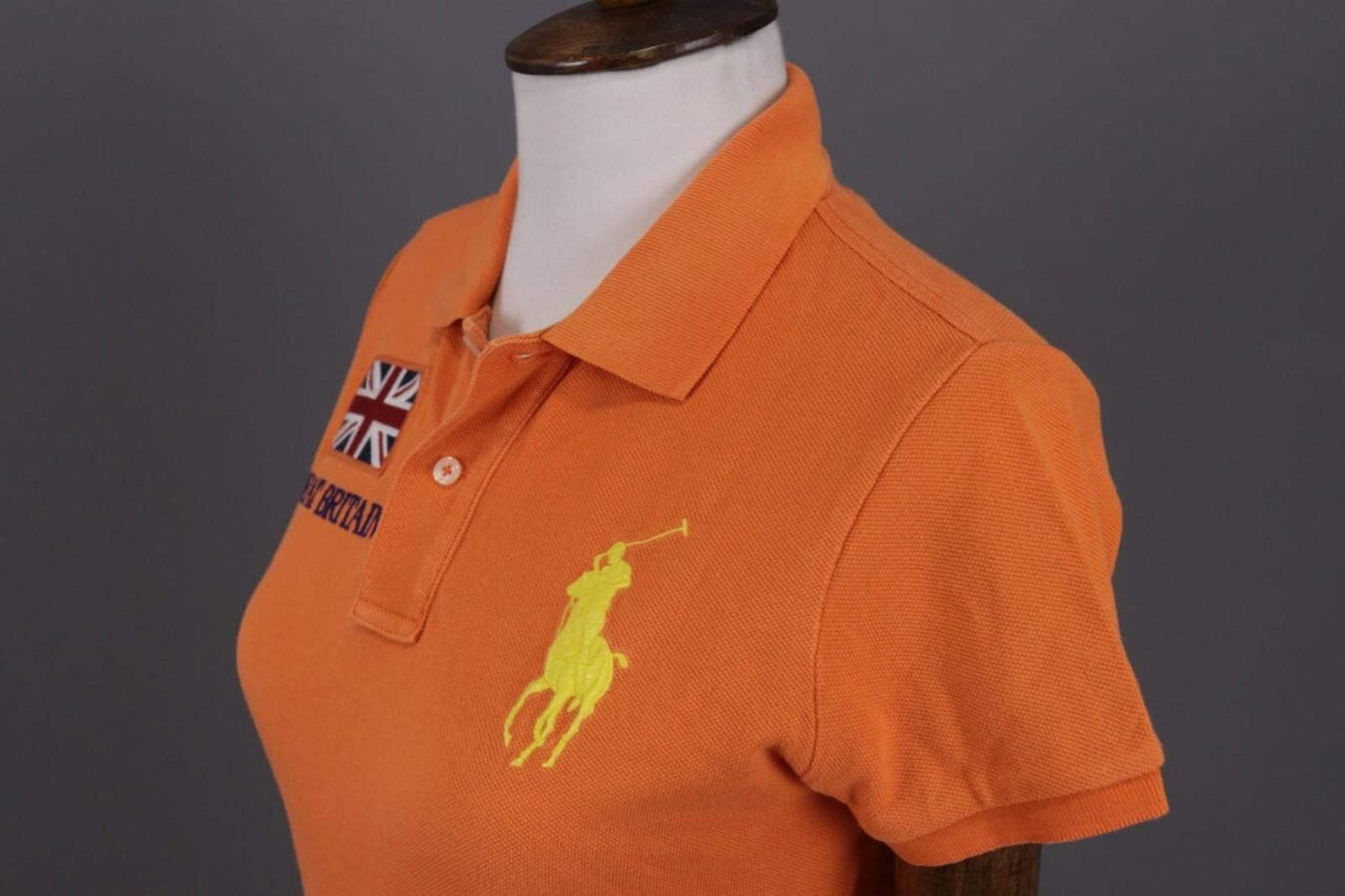 Polo Ralph Lauren Ralph Lauren The Skinny Polo Great Britain Top Shirt Sz S Size S / US 4 / IT 40 - 7 Thumbnail