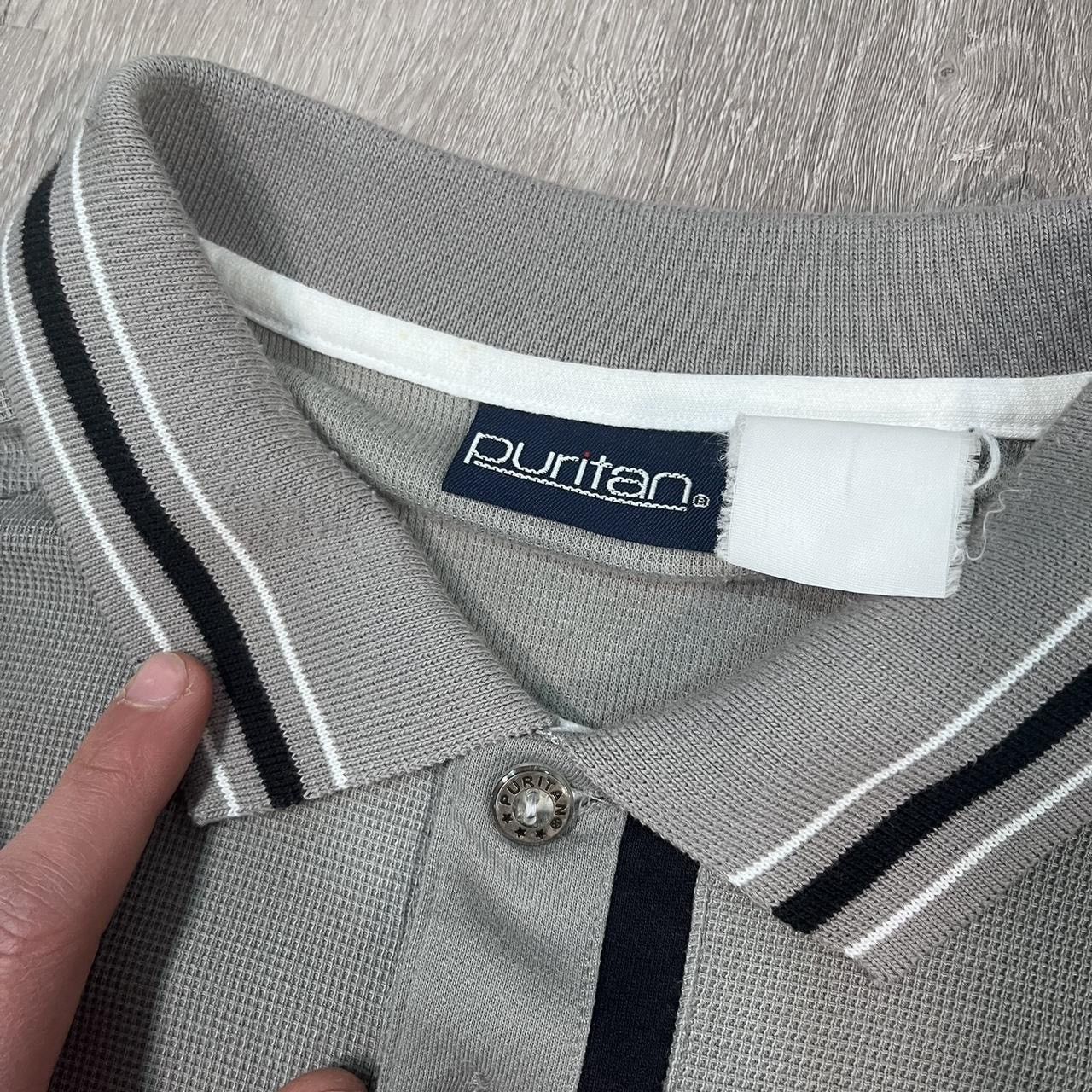 Puritan Vintage Polo Bowling Shirt Size US XL / EU 56 / 4 - 2 Thumbnail