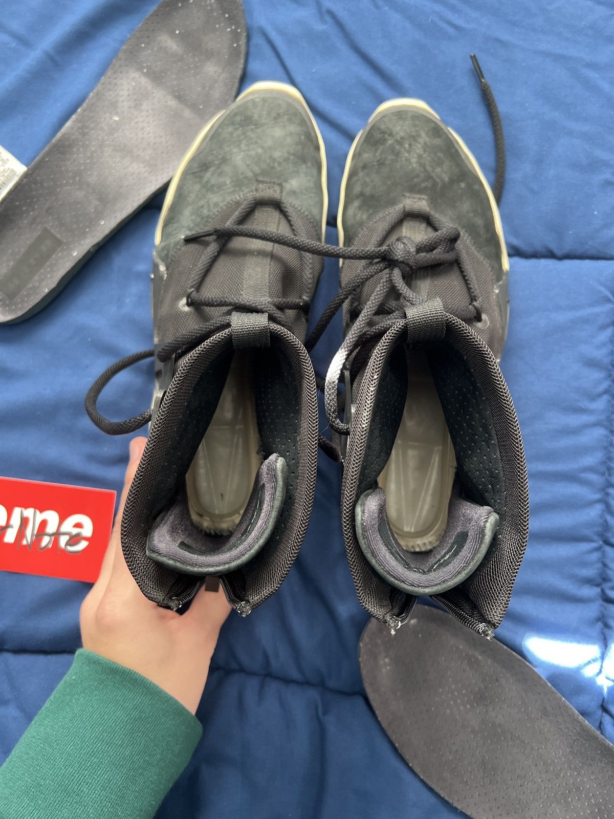 Fear of God × Nike Air Fear of God 1 ‘Black’ Size US 10 / EU 43 - 12 Thumbnail