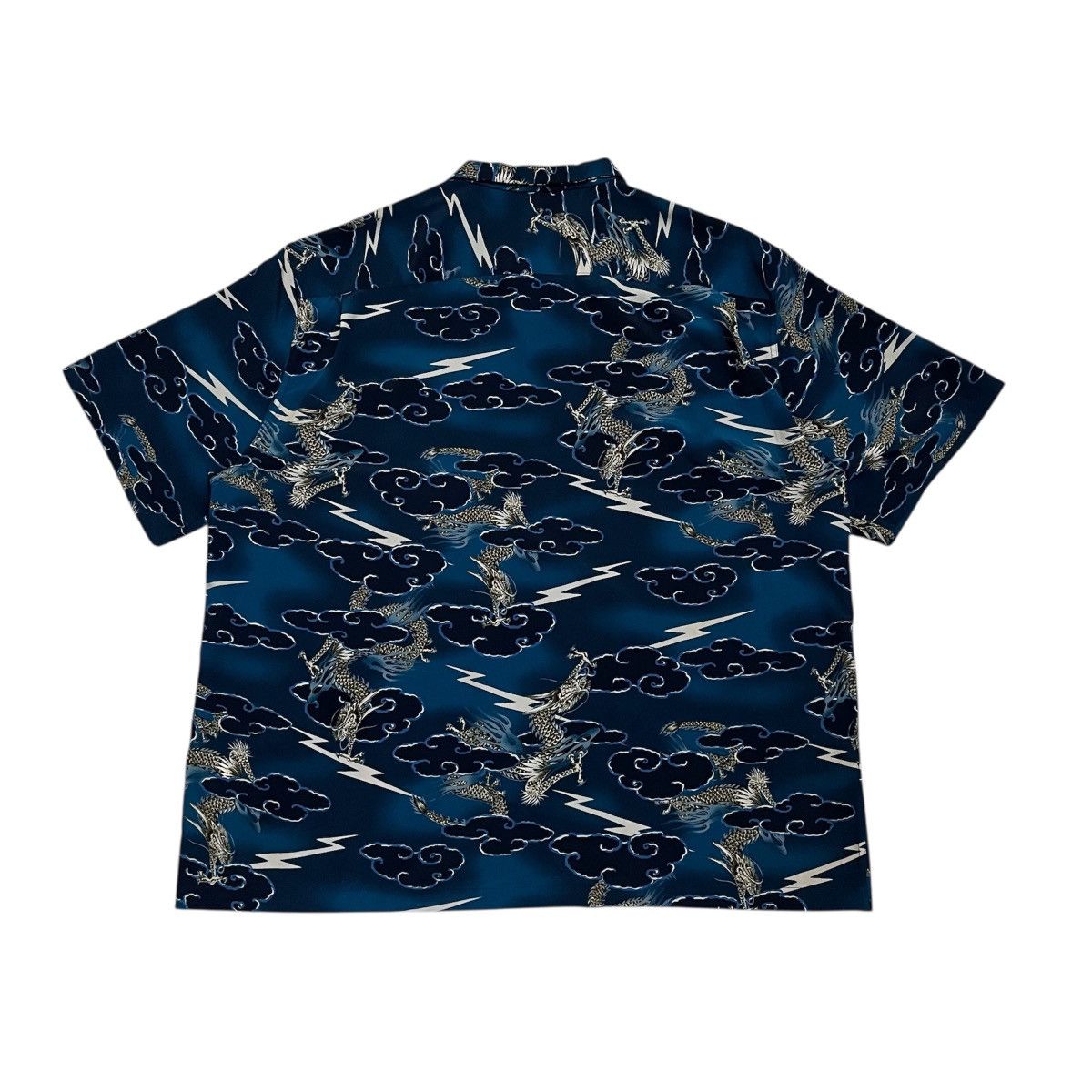 Sun Surf Vintage Dragon Japanese Theme Open Collar Hawaiian Shirt Size US XXL / EU 58 / 5 - 10 Thumbnail