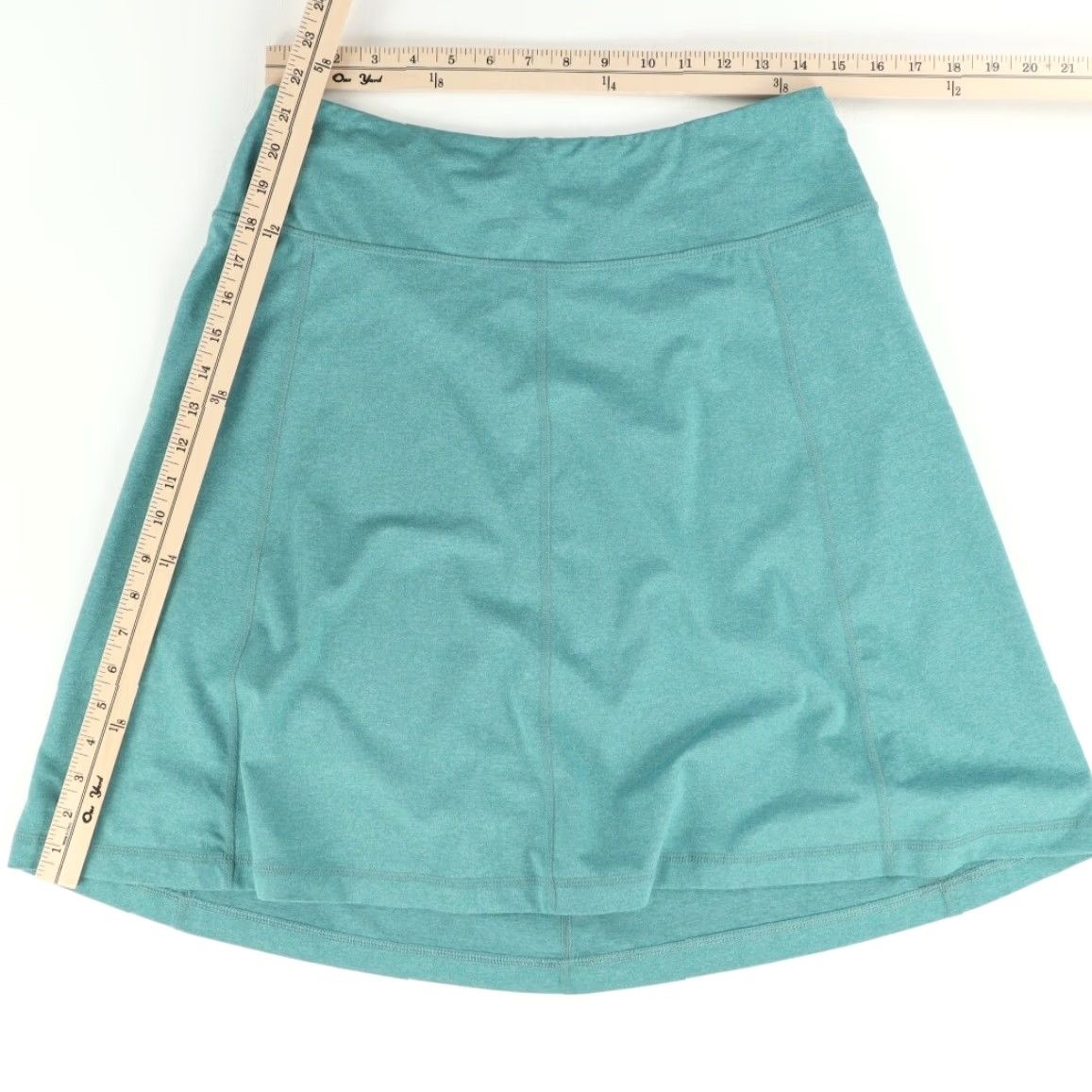 Patagonia Patagonia High Stretch 22" Seabrook Soft Polyester Skirt Green Women's M Size 32" / US 10 / IT 46 - 3 Thumbnail