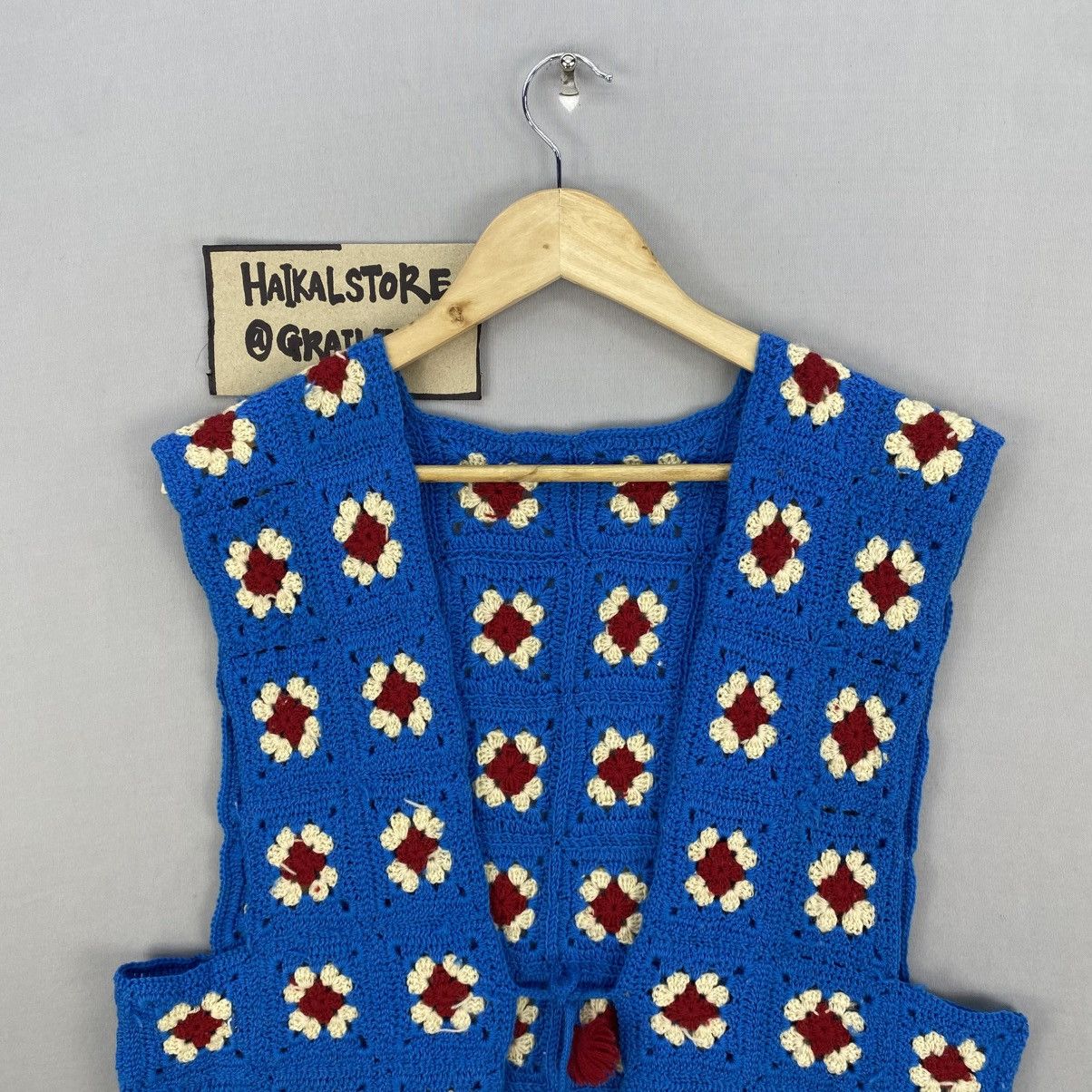 Aran Isles Knitwear Vintage 80’s Handknit Vest Size S / US 4 / IT 40 - 7 Thumbnail