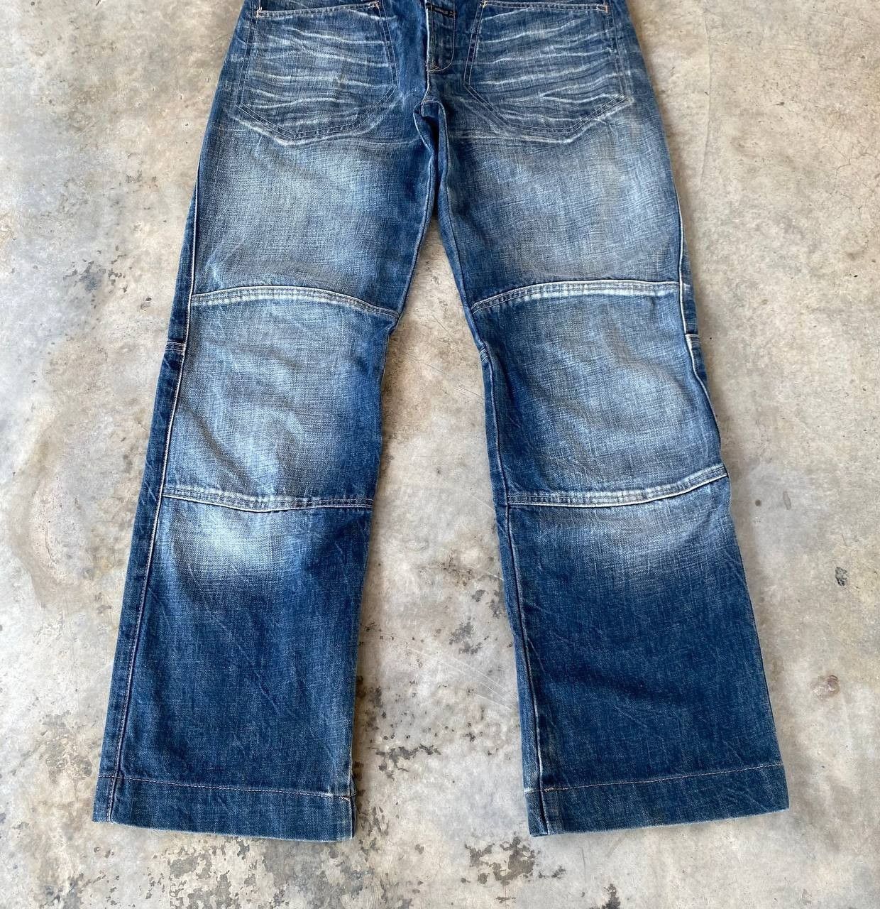 Marithe + Francois Girbaud Archival Marithé François Girbaud Panelled Technical Denim Size US 31 - 4 Thumbnail