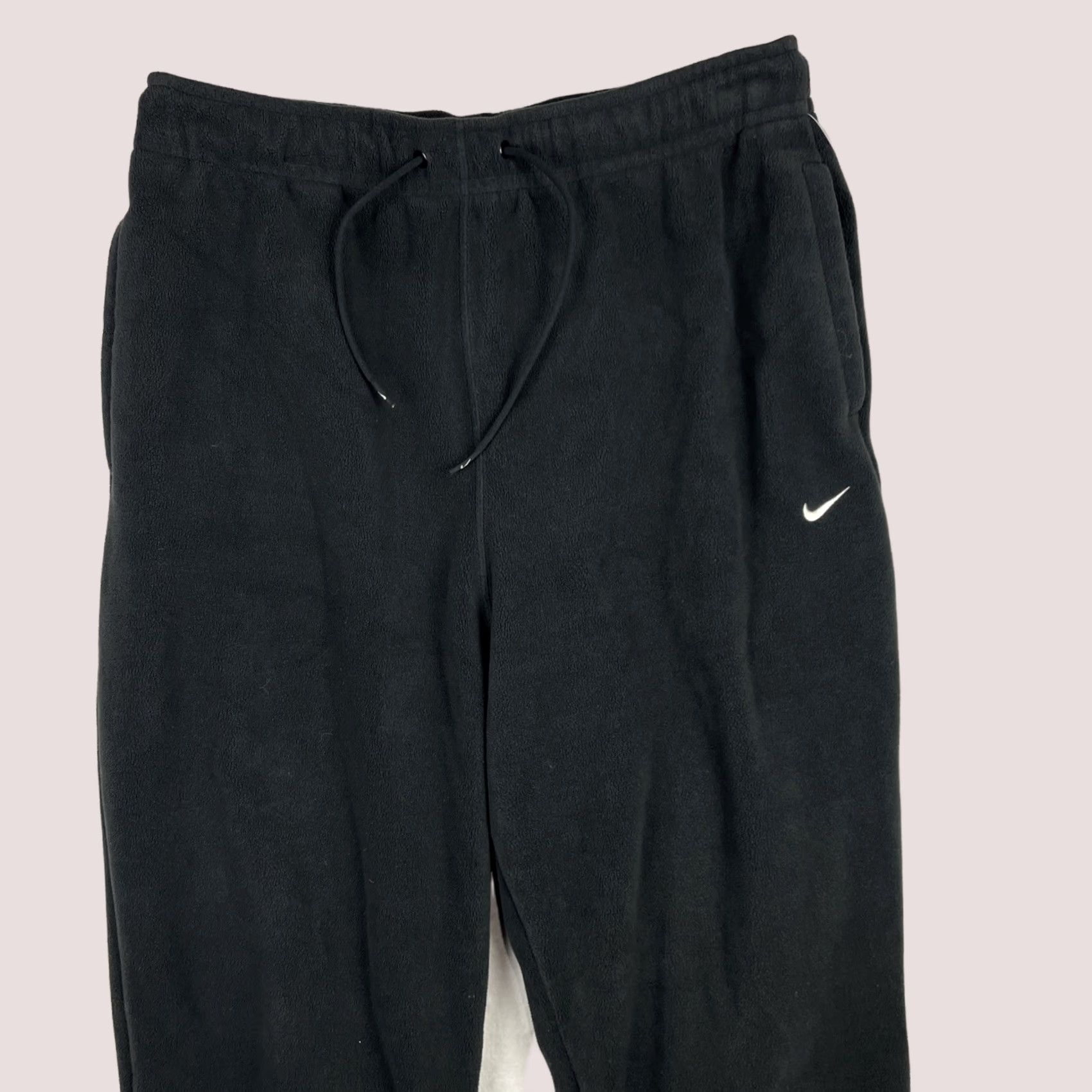 Nike Nike Sweatpants Womens Large Black Therma FIT FB5578-010 Loose Fit Fleece Pants Size 36" / US 14 / IT 50 - 1 Thumbnail