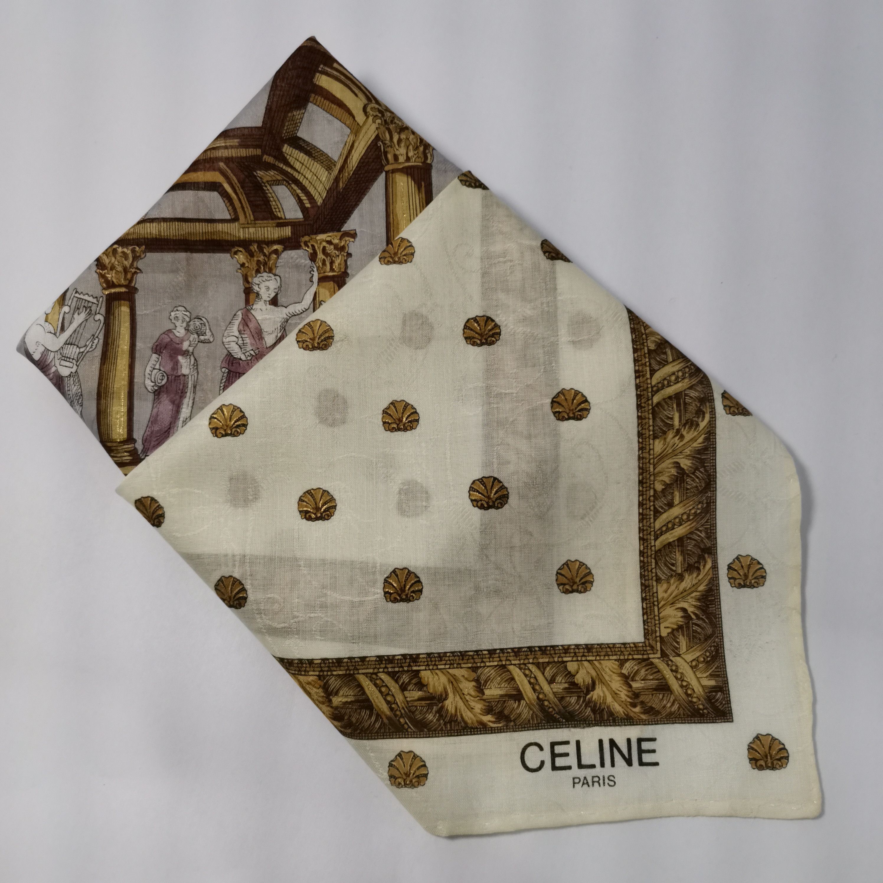 CELINE HANDKERCHIEF/ BANDANA/ SCARF