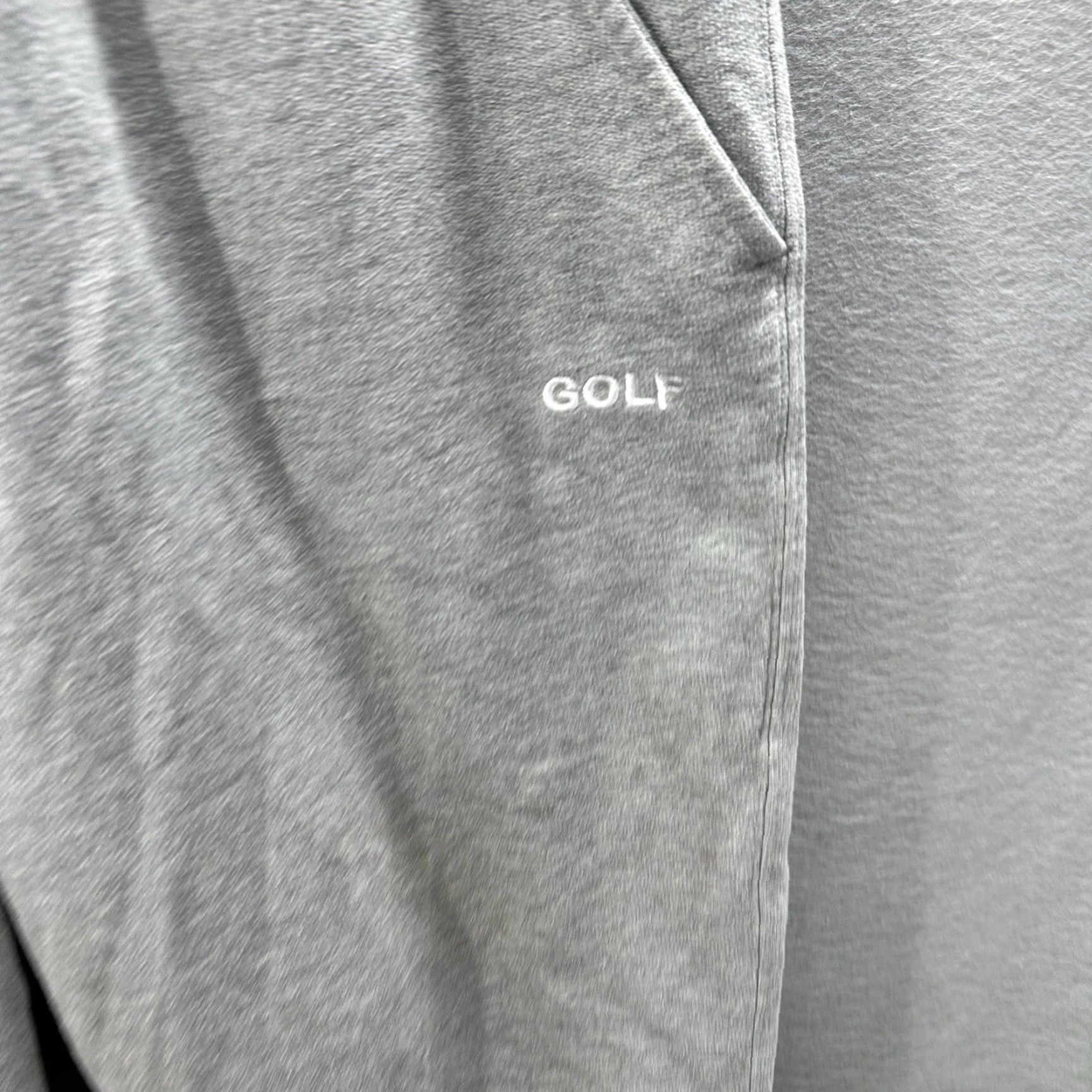Golf Wang GOLF WANG Logo Sweatpants Mens XL Gray Fleece Joggers Tyler the Creator Street Size US 36 / EU 52 - 5 Thumbnail