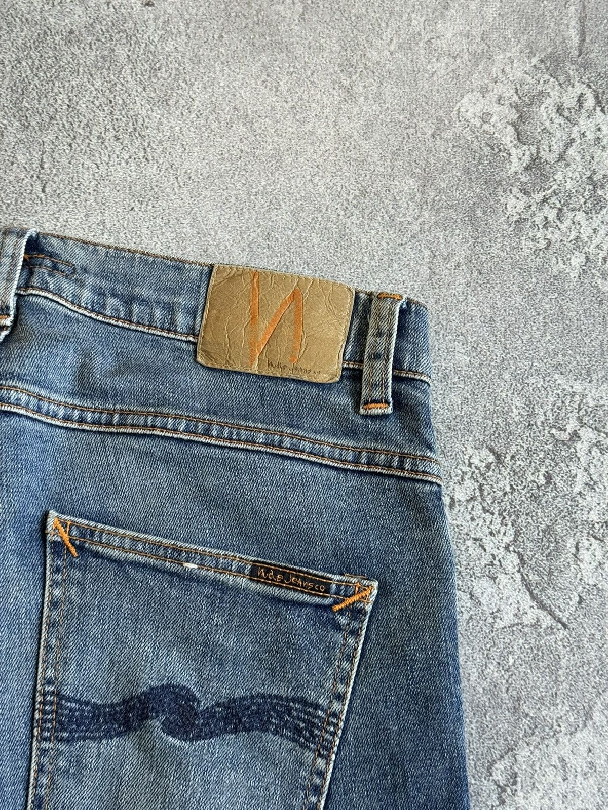 Nudie Jeans Nudie Jeans co 32/30 Grim Tim denim pants trousers jeans 👖 Size US 32 / EU 48 - 4 Thumbnail