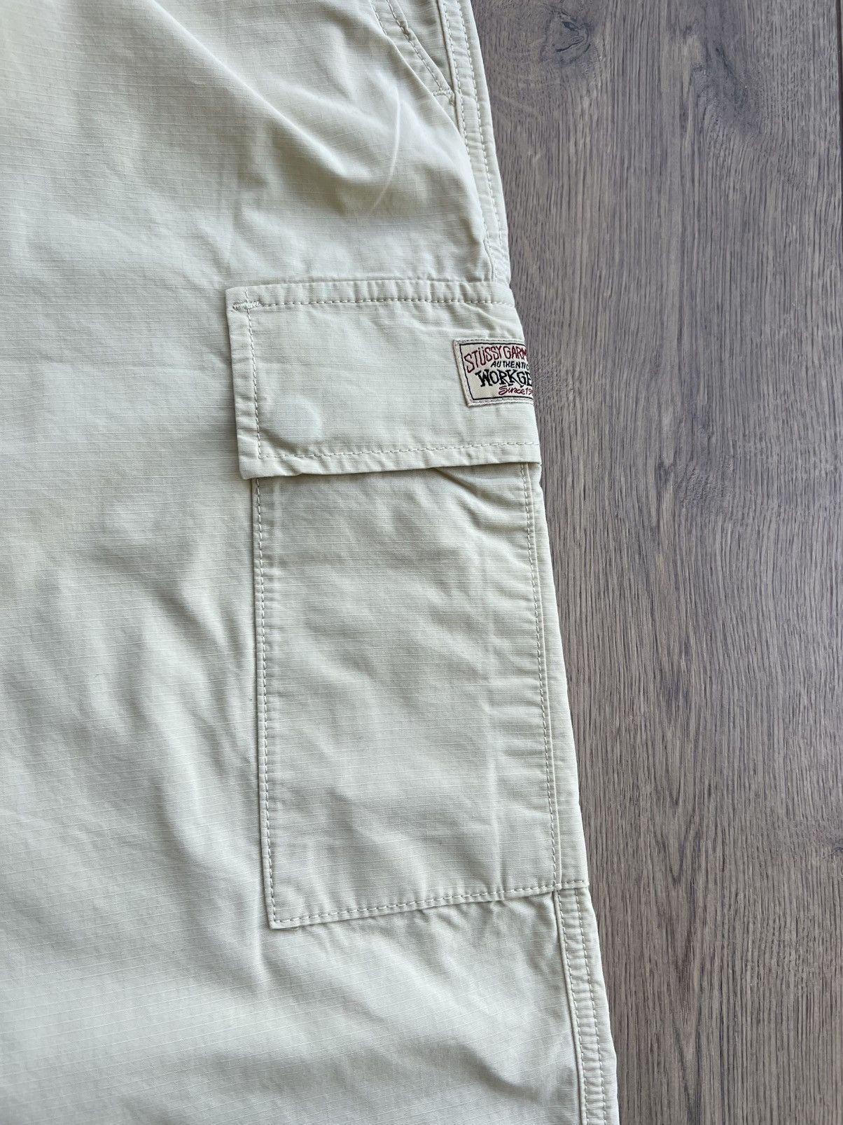 Stussy Stussy Ripstop Cargo Beach Pant “Cream” Large Size US 34 / EU 50 - 6 Thumbnail