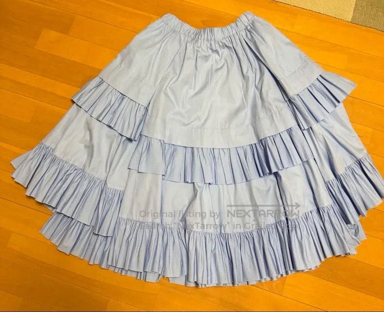 Comme des Garcons Comme Des Garcons size S Black and blue vintage layered la Size 23" - 8 Thumbnail