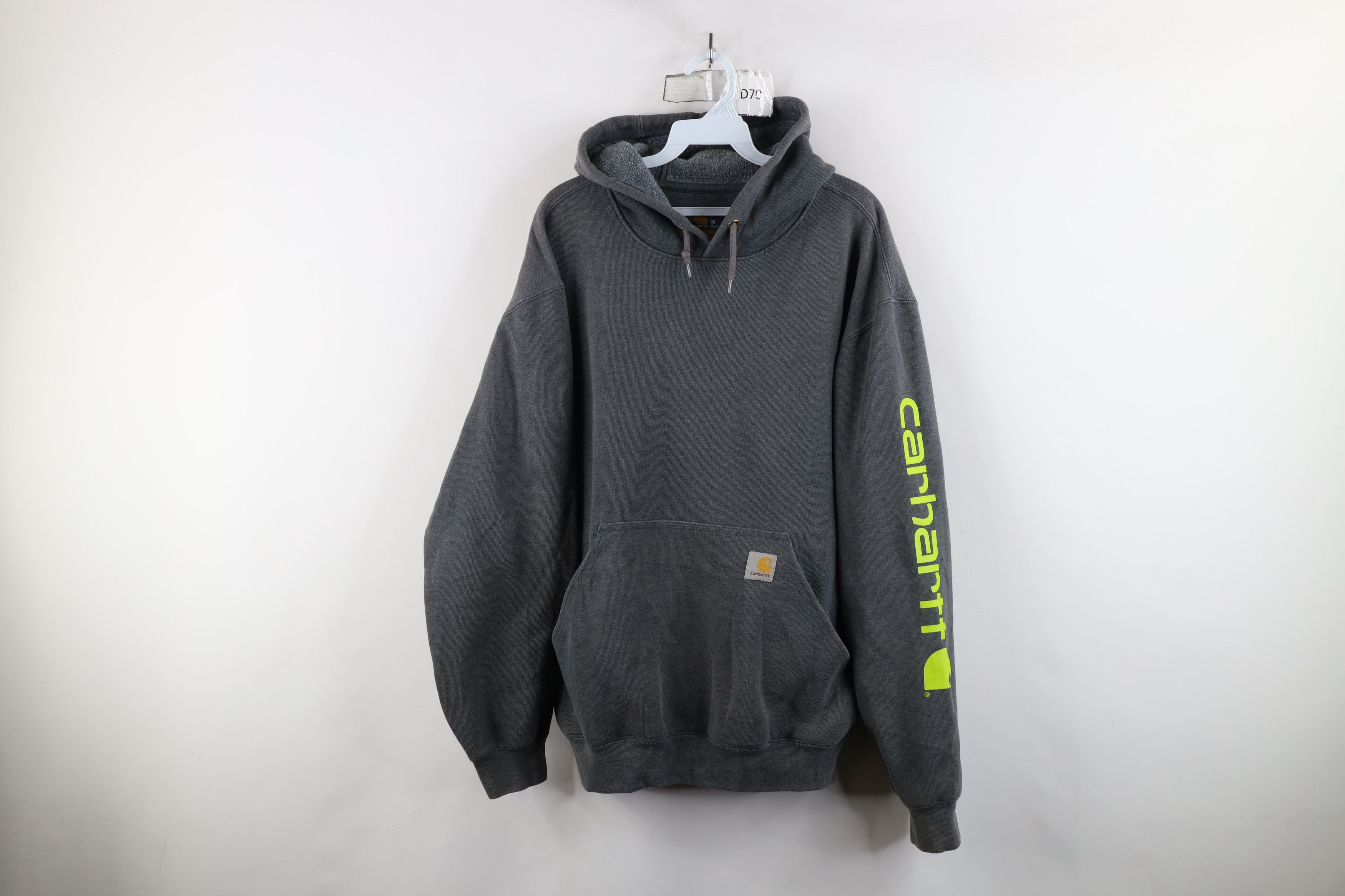 Carhartt × Vintage Vintage Carhartt Spell Out Heavyweight Hoodie Sweatshirt Size US M / EU 48-50 / 2 - 1 Thumbnail