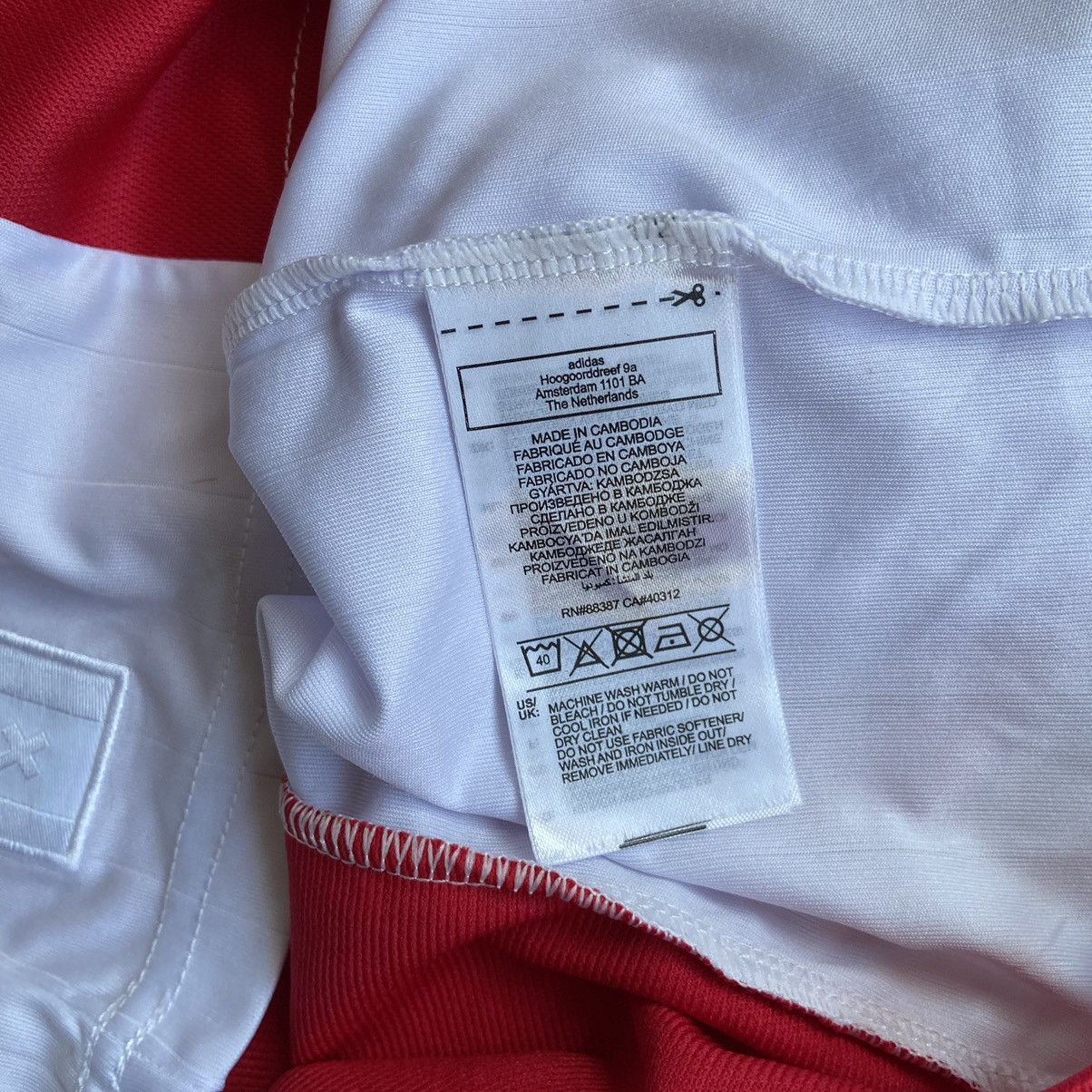 Adidas 📌 Ajax Amsterdam 2022 Home Shirt Jersey Soccer kit tee Size US M / EU 48-50 / 2 - 11 Thumbnail