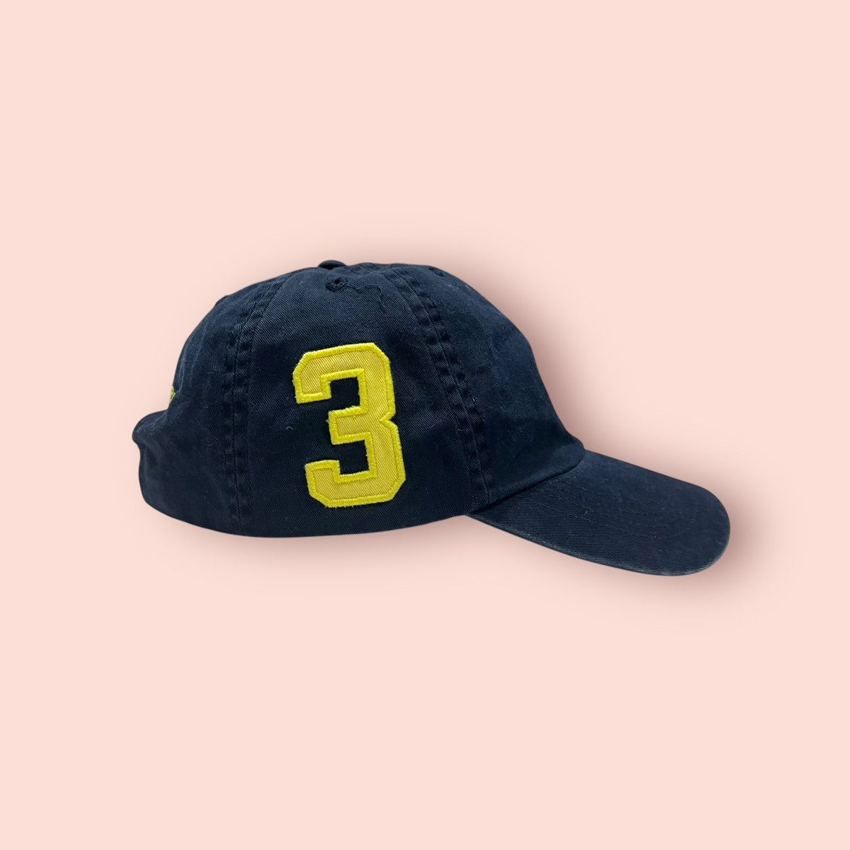 Polo Ralph Lauren × RRL Ralph Lauren × Ralph Lauren VINTAGE POLO RALPH LAUREN NO.3 BIG PONY STRAPBACK Size ONE SIZE - 4 Thumbnail