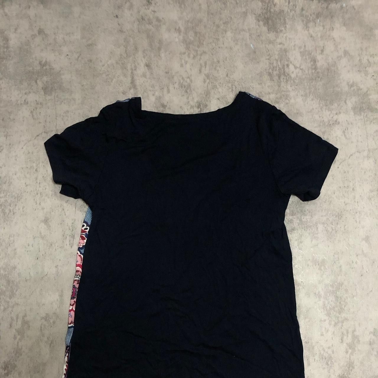 Other Multi-coloured floral print crop top with black sleeves Size XS / US 0-2 / IT 36-38 - 4 Thumbnail