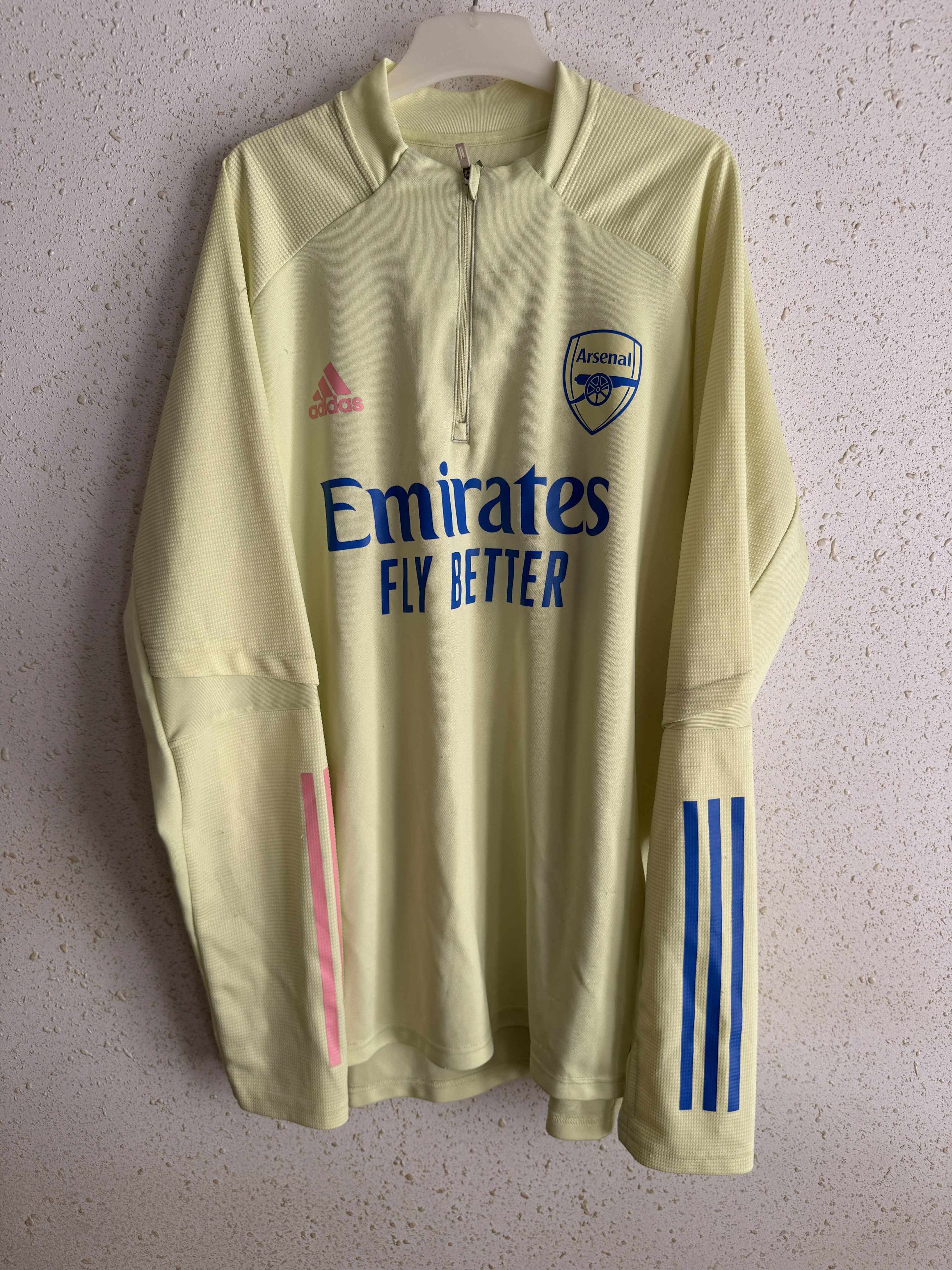 Adidas Arsenal 2020/21 - 1/4 Zip Training shirt Size US XL / EU 56 / 4 - 1 Thumbnail