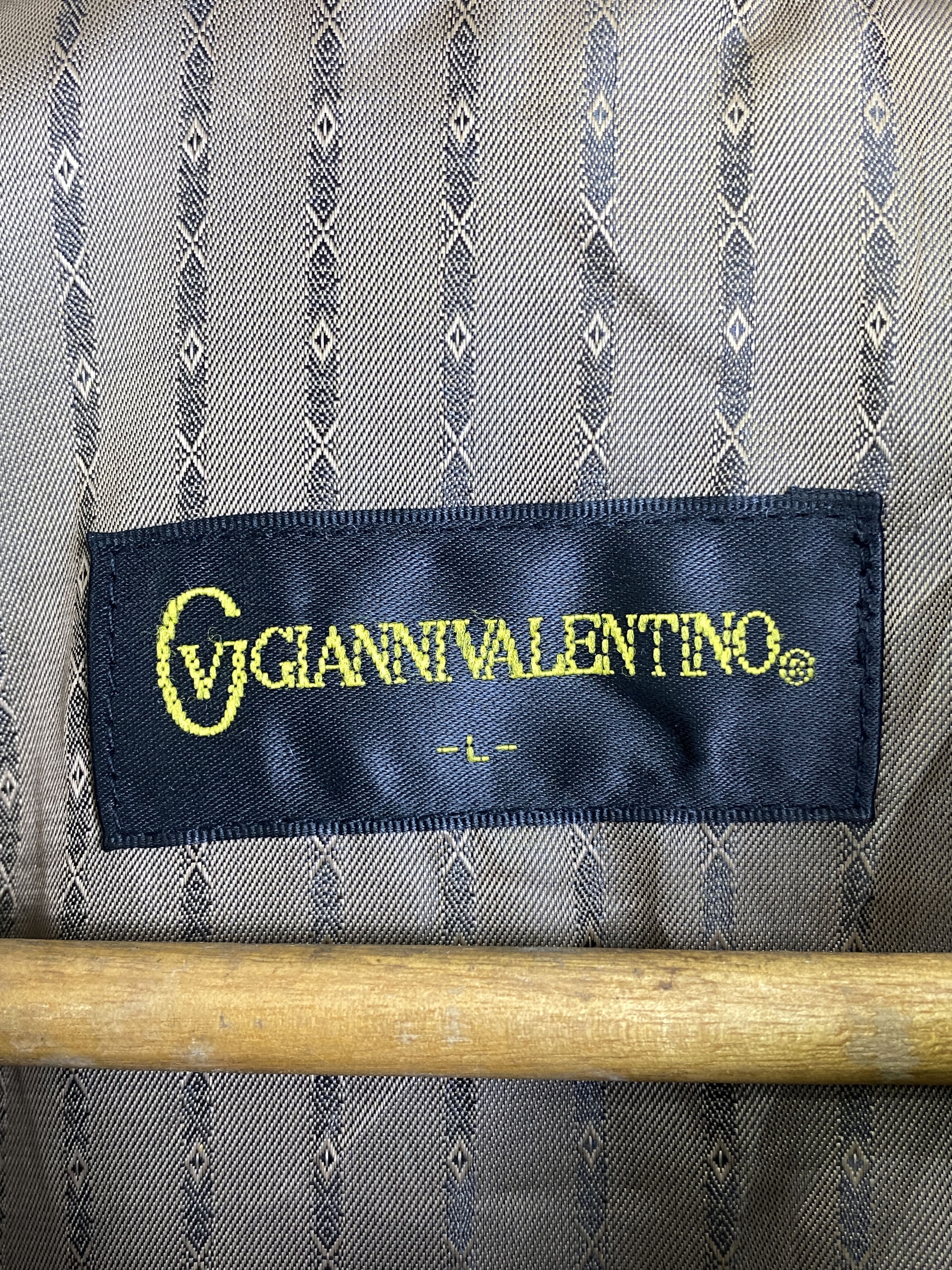 Gianni Valentino Vintage Gianni Valentino Brown Casual Work Jacket JA0238 Size US L / EU 52-54 / 3 - 5 Thumbnail
