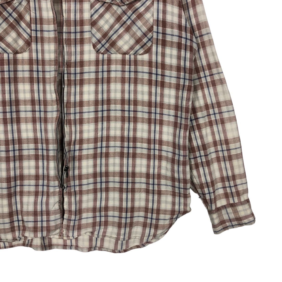Oshkosh 🔥90’s Vintage Work Chore Jacket Oshkosh Tartan Design Size US L / EU 52-54 / 3 - 4 Thumbnail