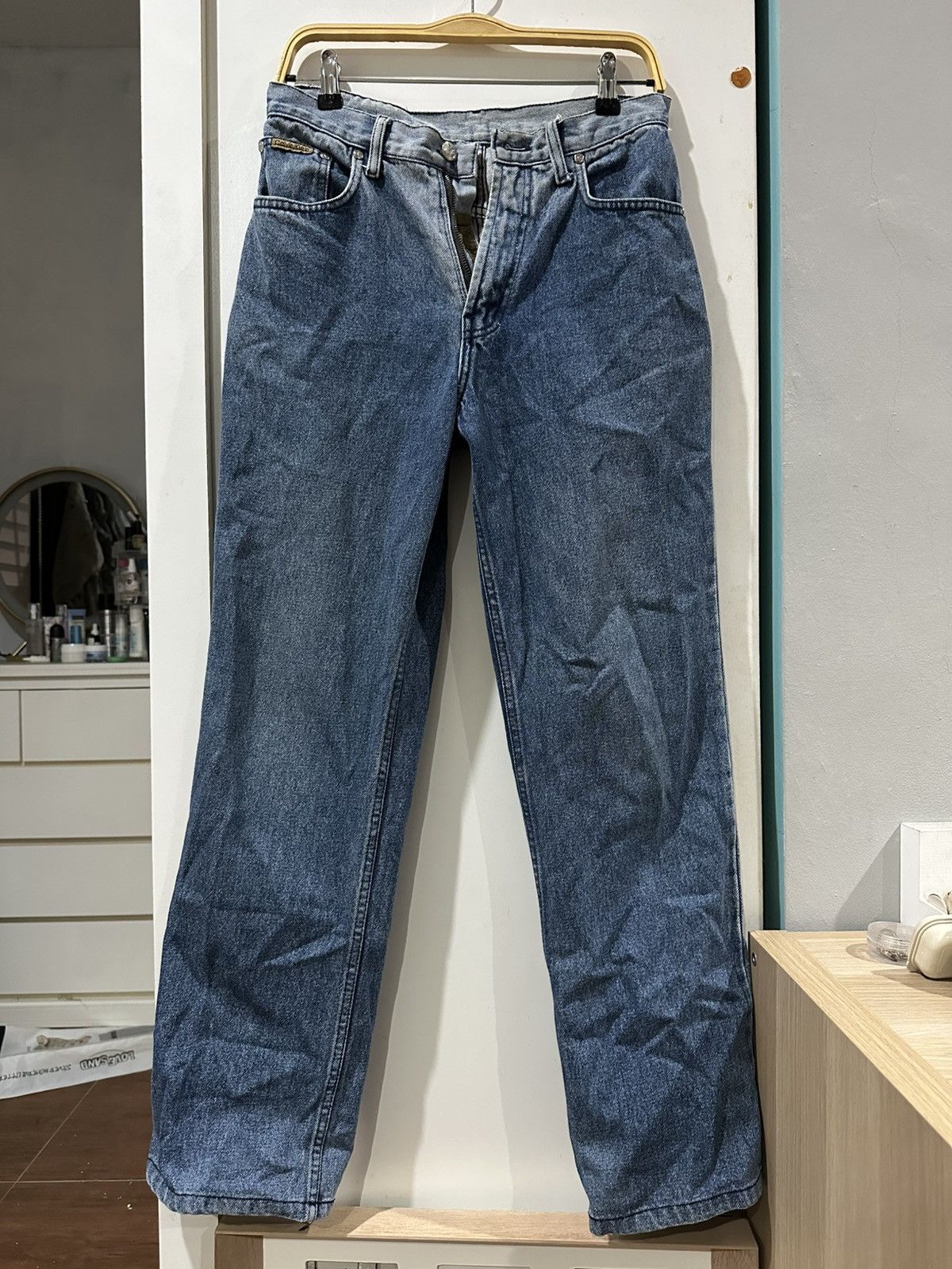 Calvin Klein Vintage Calvin Klein straight cut jeans RN 36009 Size US 29 - 7 Thumbnail
