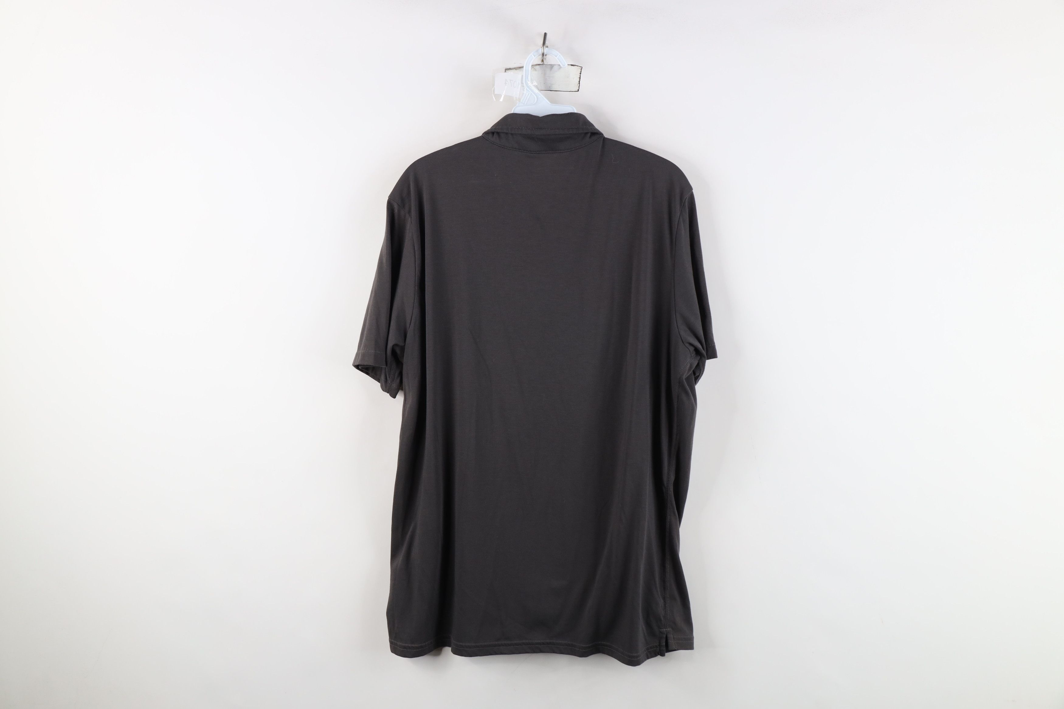 Prana prAna Breathe Stretch Knit Neriah Collared Polo Shirt Gray Size US L / EU 52-54 / 3 - 11 Thumbnail