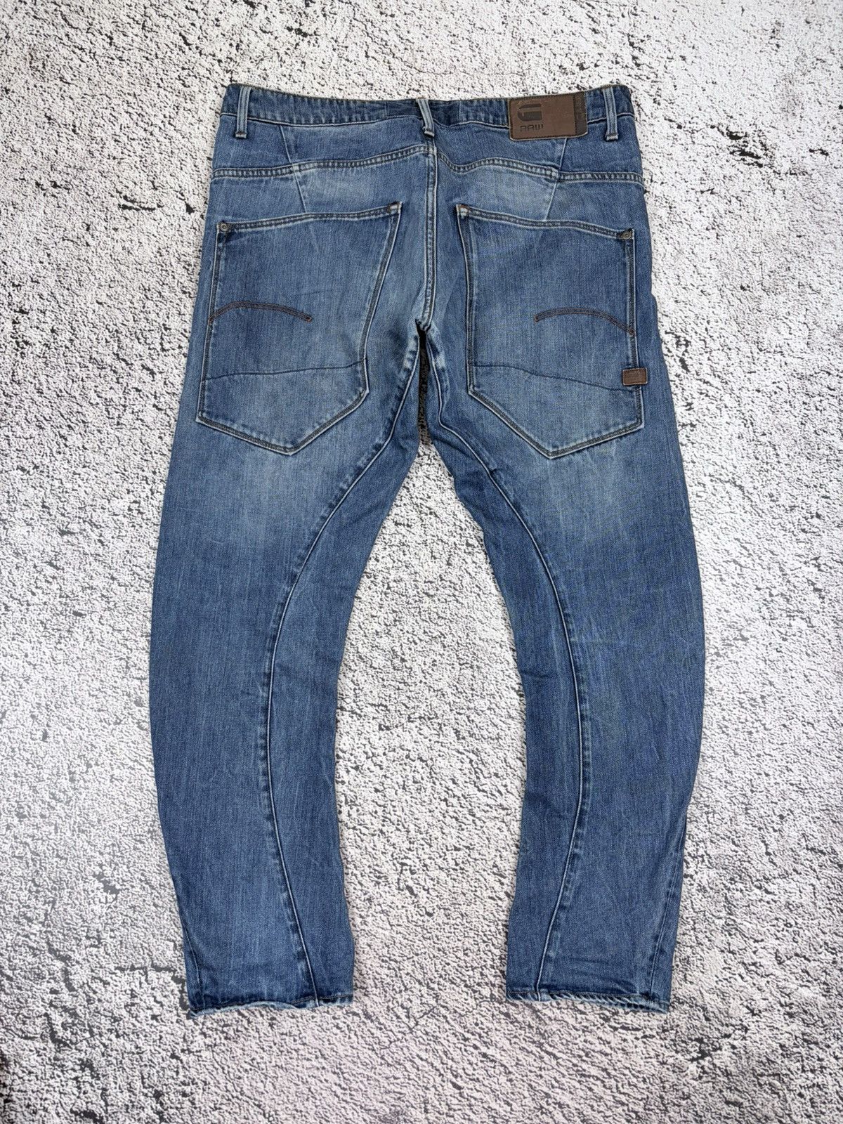 G-Star G-Star RAW Type C 3D Loose Tapered Denim Jeans Blue W34 L32 Size US 34 / EU 50 - 1 Thumbnail
