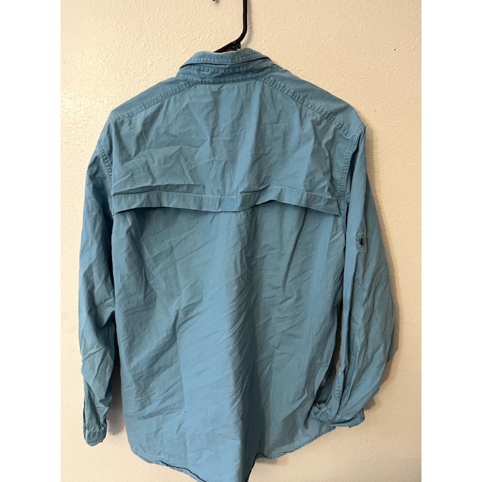 Vintage VINTAGE L.L. Bean Blue Fishing Shirt Mens Large Long Sleeve Button-Up Collared Regular Fit Outdoor USA Size US L / EU 52-54 / 3 - 2 Thumbnail