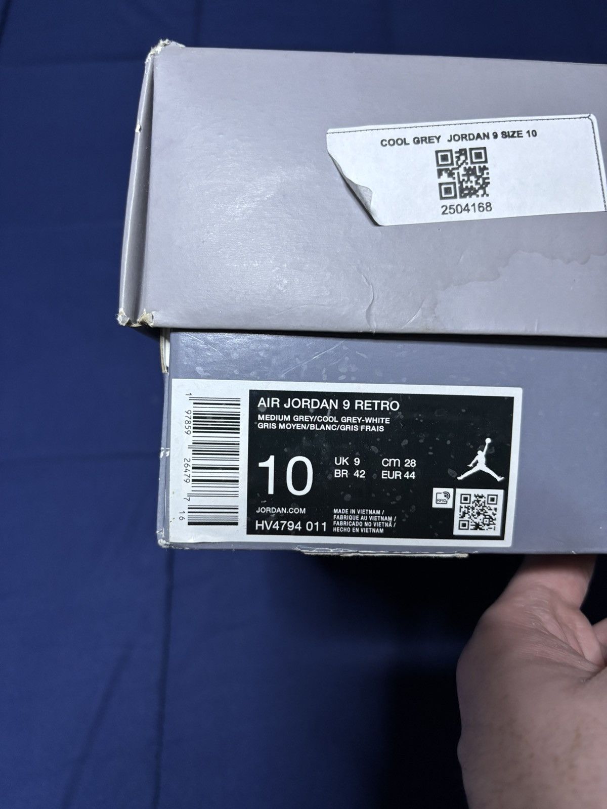 Jordan Brand Jordan 9 Retro Cool Grey 2025 Size 10 Size US 10 / EU 43 - 10 Thumbnail
