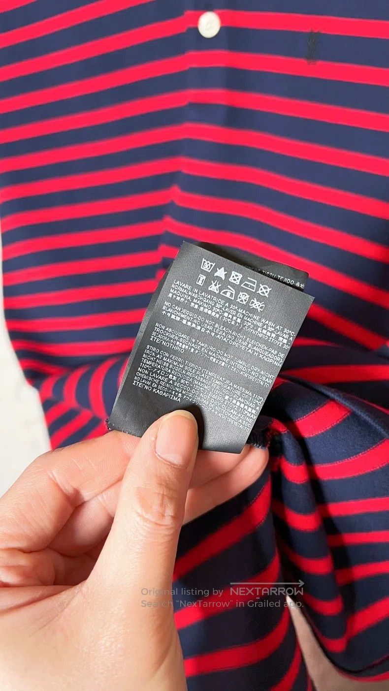Saint Laurent Paris Saint Laurent Paris Polos Size US M / EU 48-50 / 2 - 7 Thumbnail