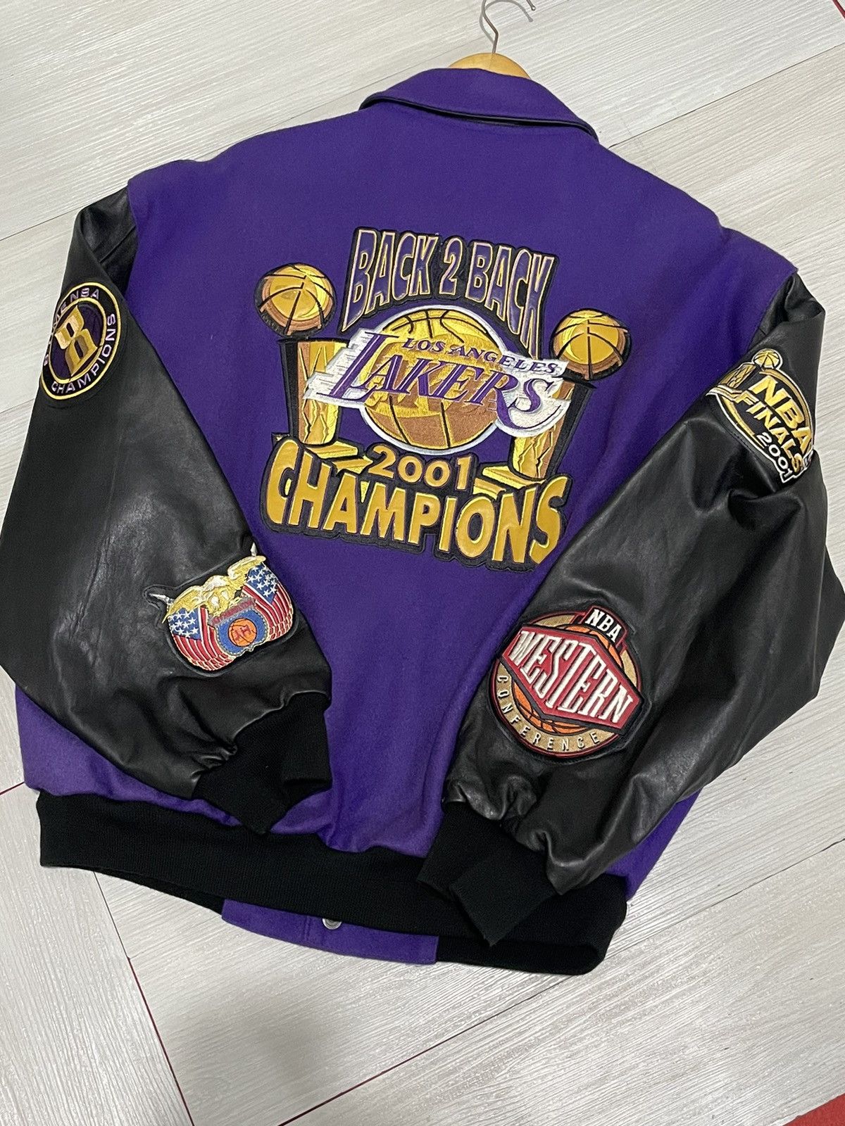 Lakers back to back jacket hotsell