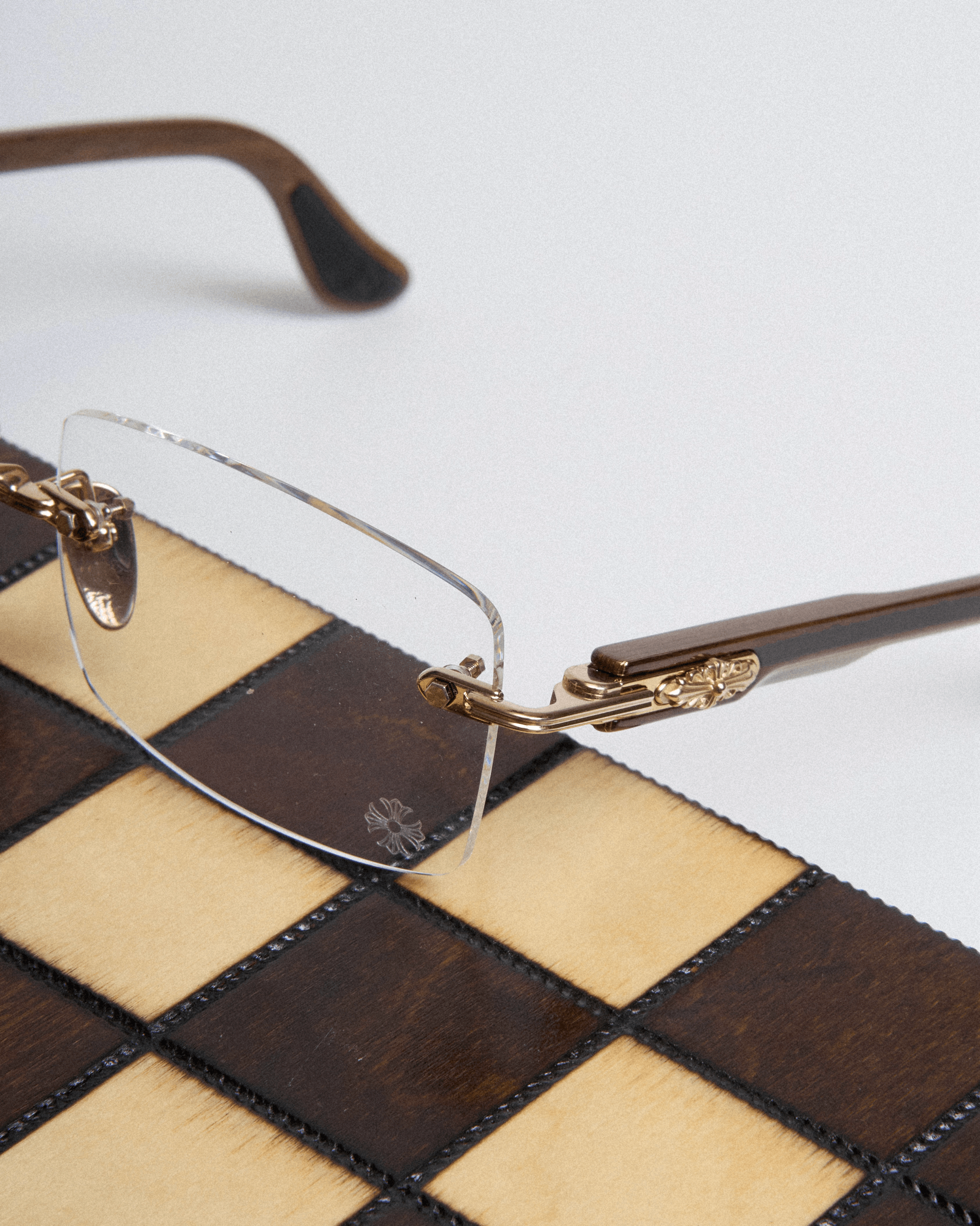 Chrome Hearts CHROME HEARTS DEEP II Gold Plated/Wood Size ONE SIZE - 4 Thumbnail