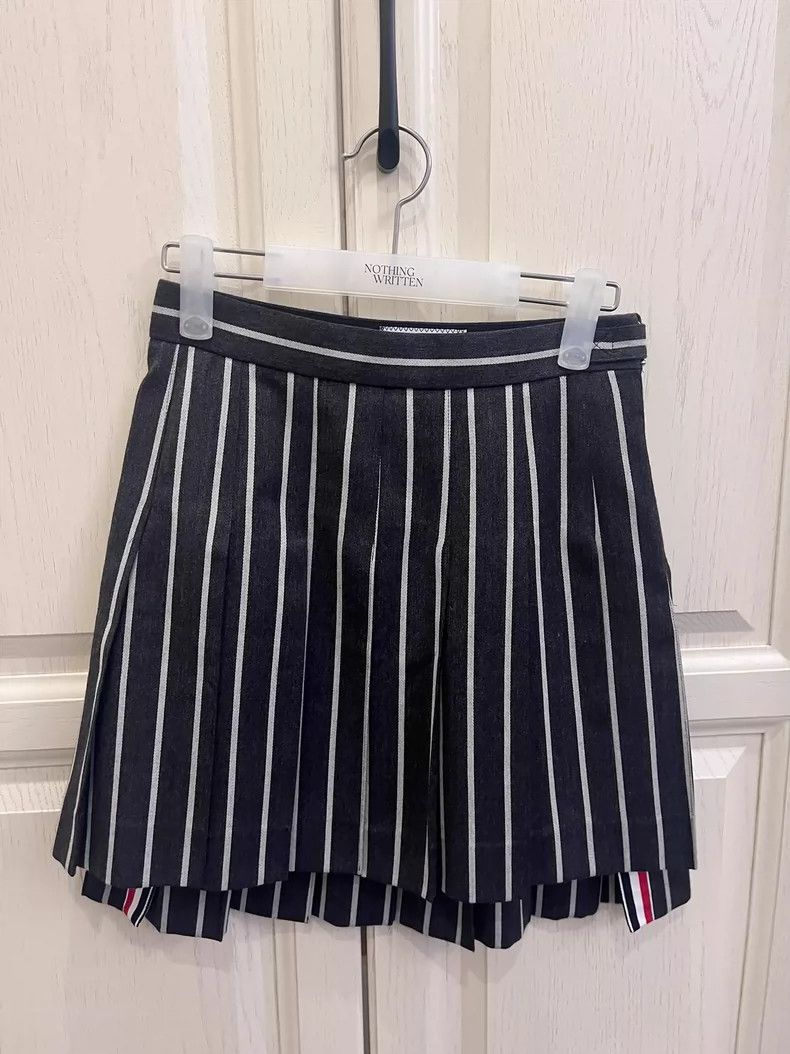 Thom Browne Thom Browne Classic Striped Skirt - dmc Size US 38 / EU 54 - 1 Thumbnail