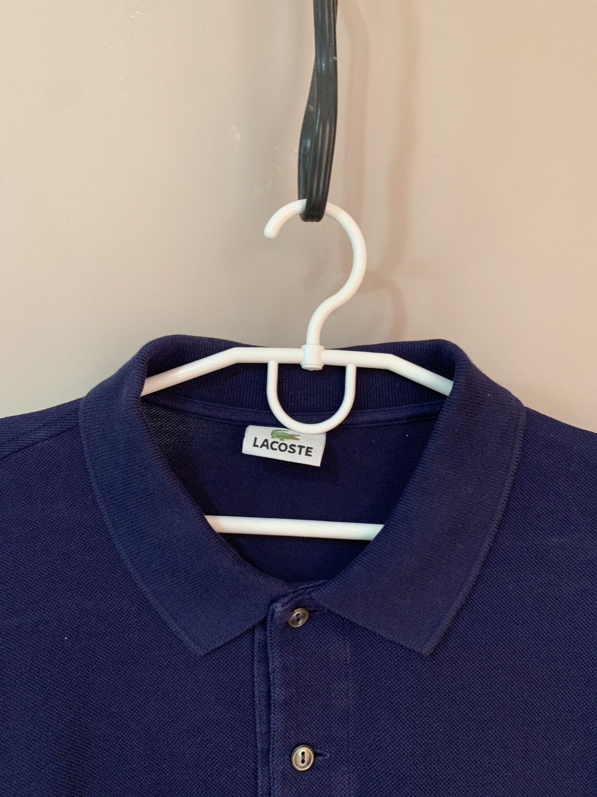 Lacoste Lacoste Long Sleeve Polo Shirt Cotton Blue Size XXL Size US XXL / EU 58 / 5 - 5 Thumbnail