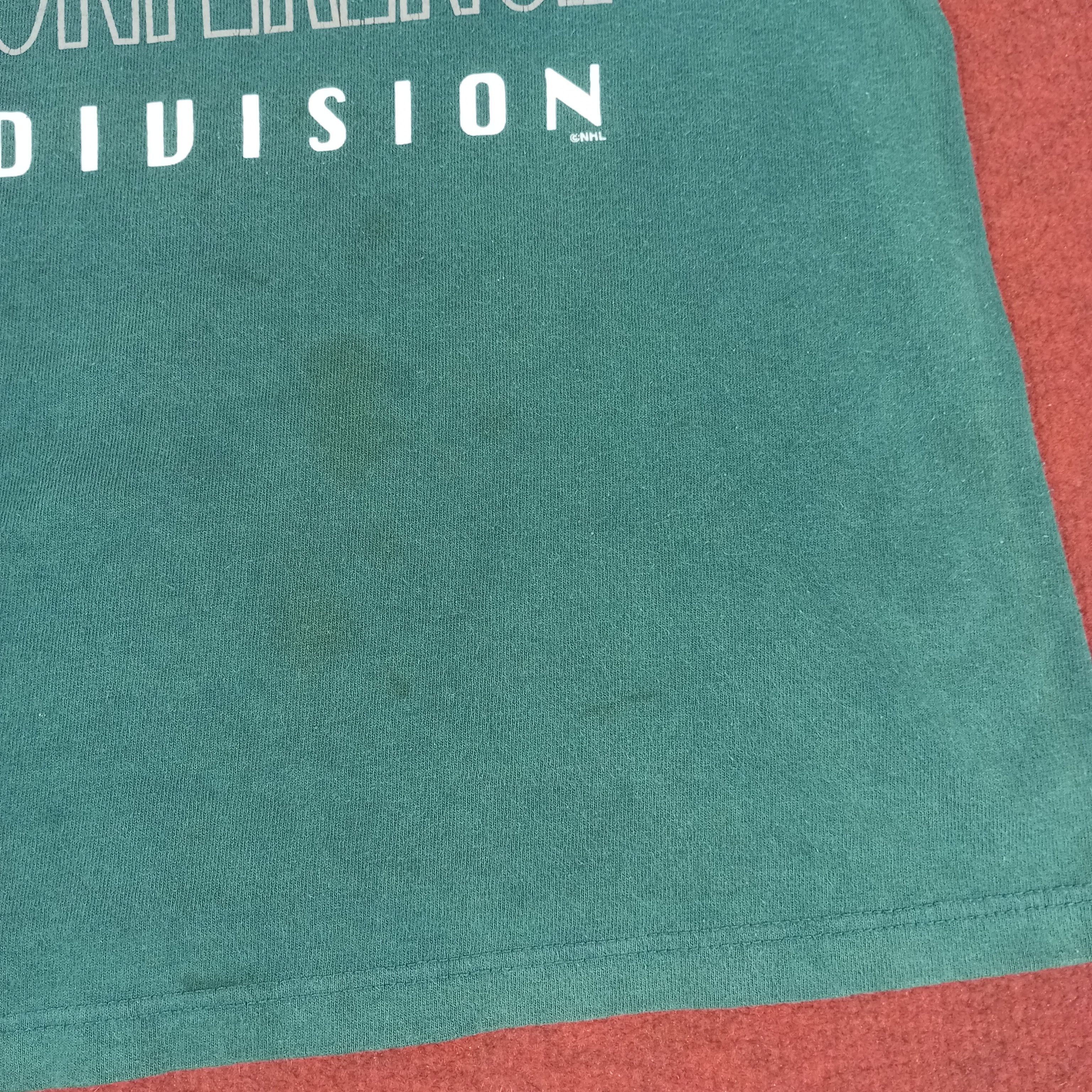 NHL × Vintage San Jose Sharks NHL Ice Hockey Team Vintage Tshirt Size US M / EU 48-50 / 2 - 12 Thumbnail