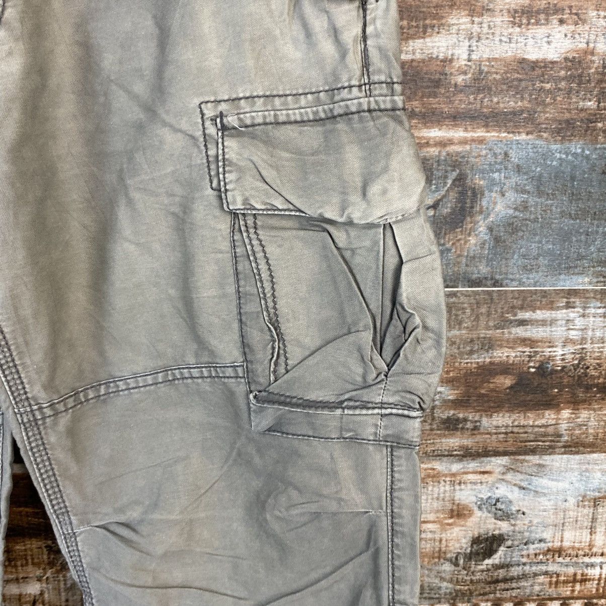Japanese Brand DL Back Number Beige Cargo Multipocket Pants #C1274 Size US 32 / EU 48 - 9 Thumbnail