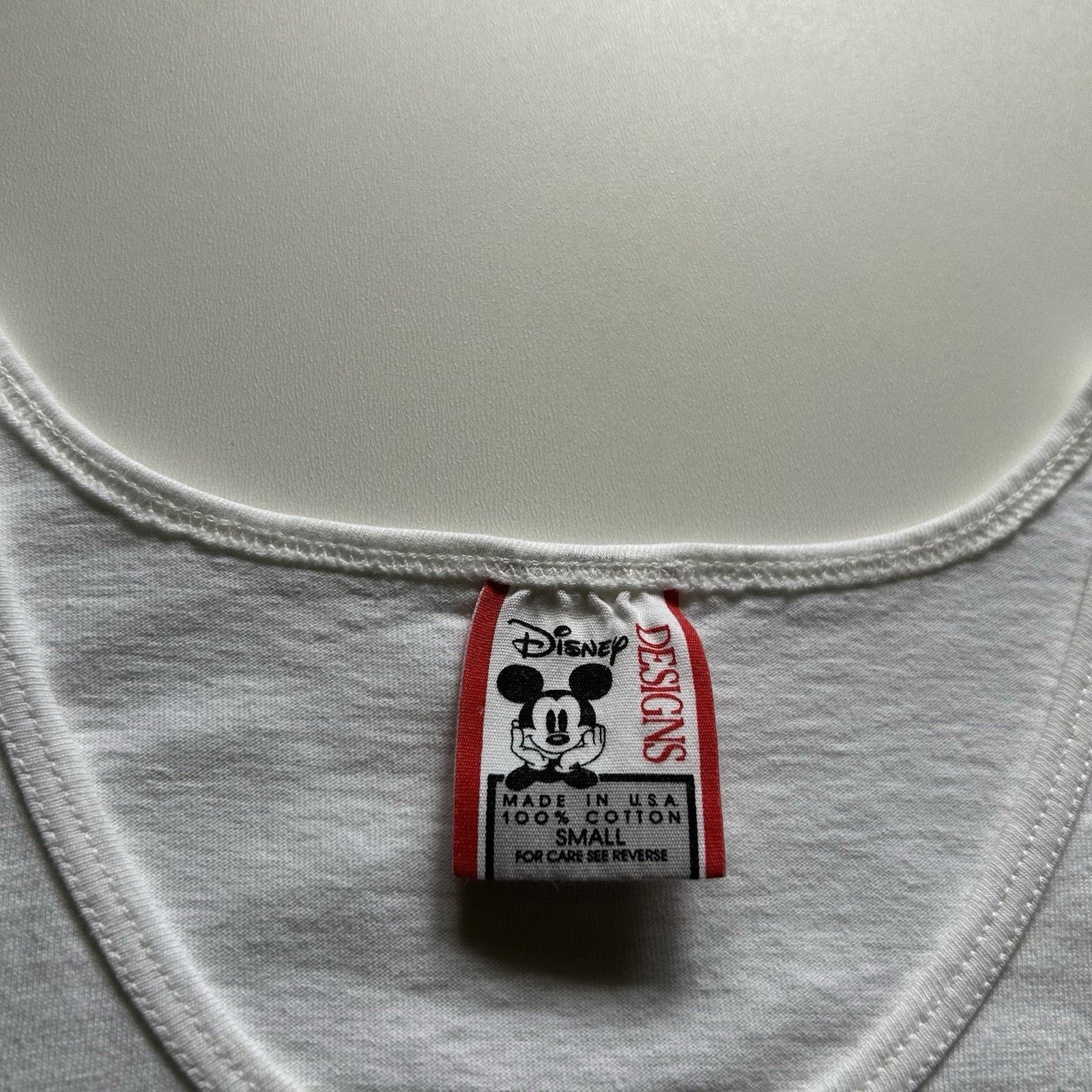 Disney Vintage 90s Mickey Mouse Tank Top Shirt Small Disney Graphic Size US S / EU 44-46 / 1 - 6 Thumbnail