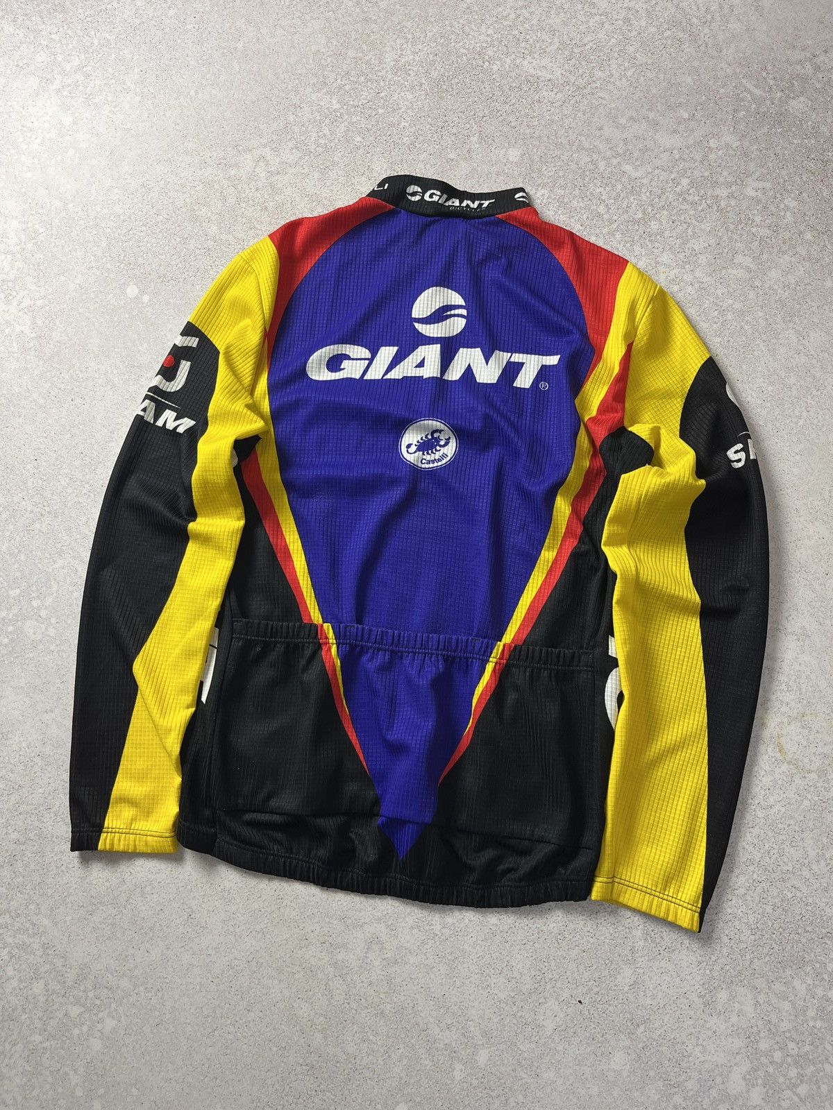 Other Castelli Cycling Jersey Rock Shox Team Giant Bike 1/4 zip Size US XL / EU 56 / 4 - 4 Thumbnail