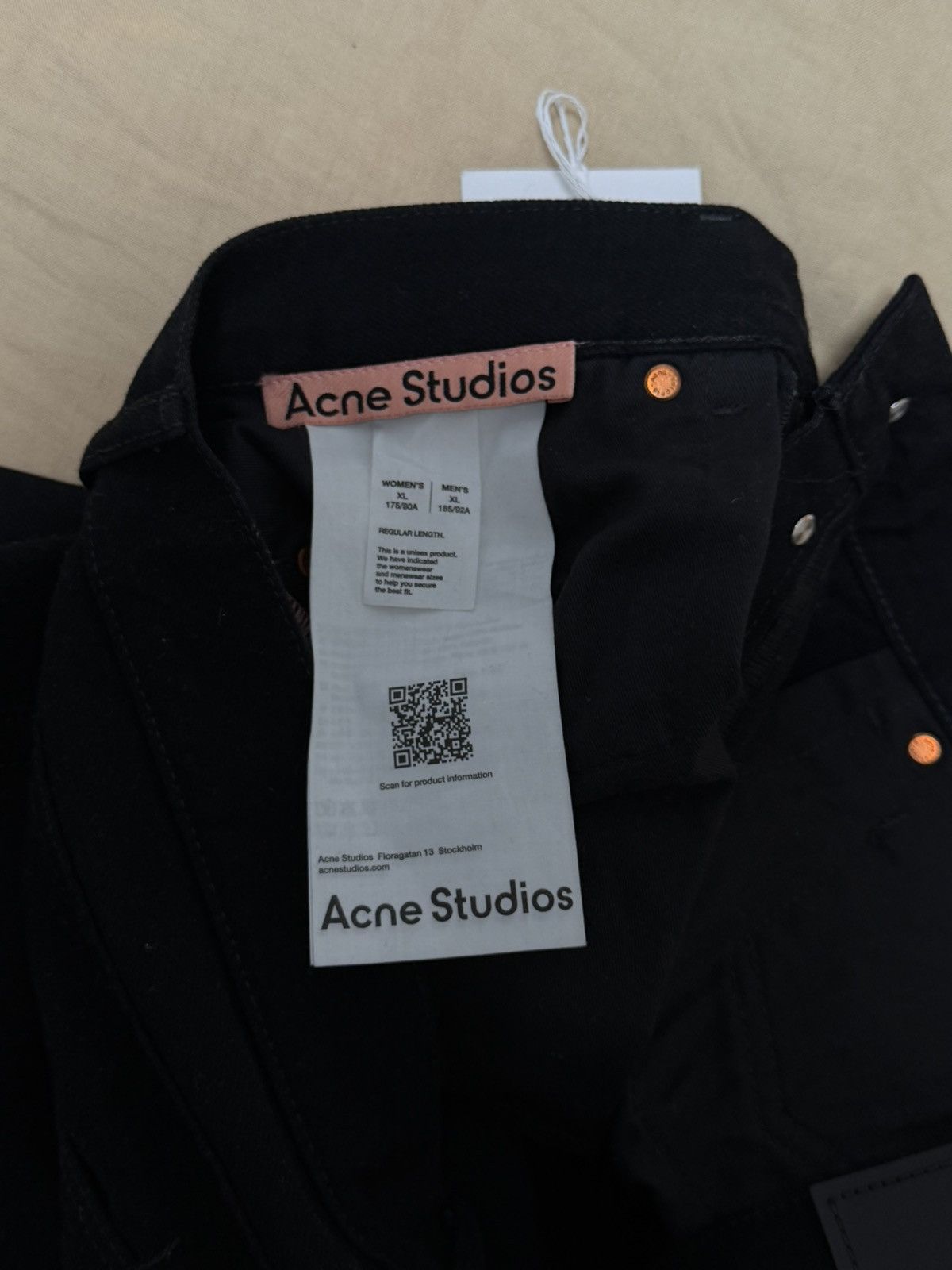 Acne Studios Acne Studios 1981 U Black/Black Denim Size US 34 / EU 50 - 10 Thumbnail