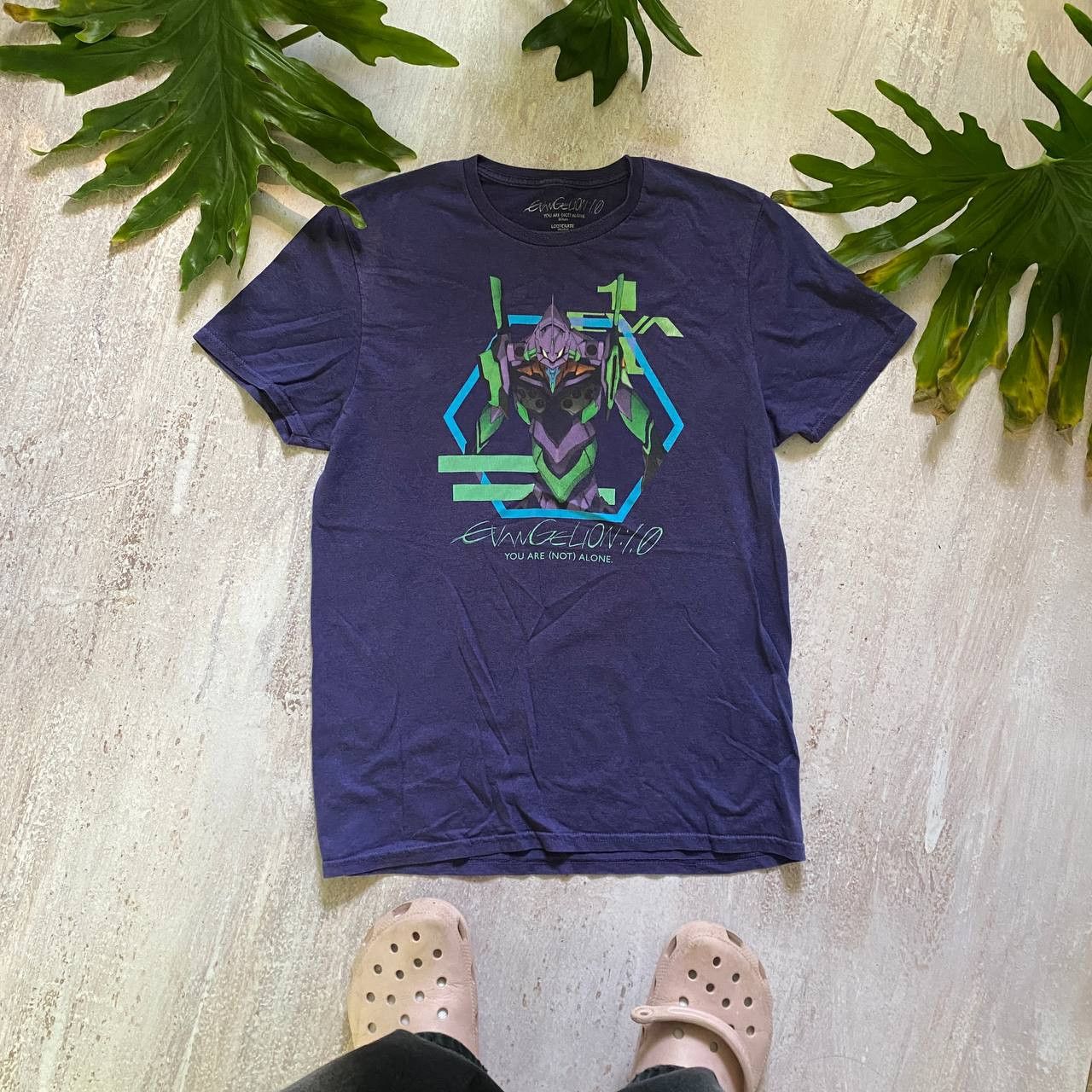 Anime VINTAGE NEON GENESIS EVANGELION ANIME T SHIRT 199 Size US M / EU 48-50 / 2 - 1 Thumbnail