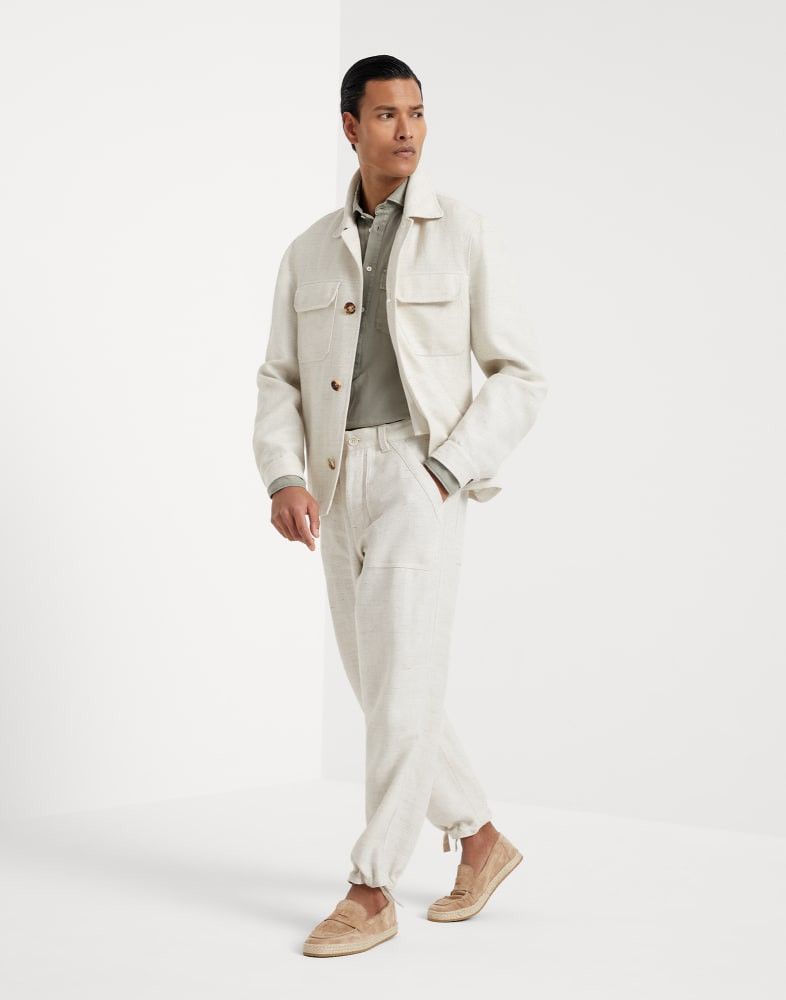 Brunello Cucinelli o1w1db10825 Shirt in Green Size US L / EU 52-54 / 3 - 5 Thumbnail